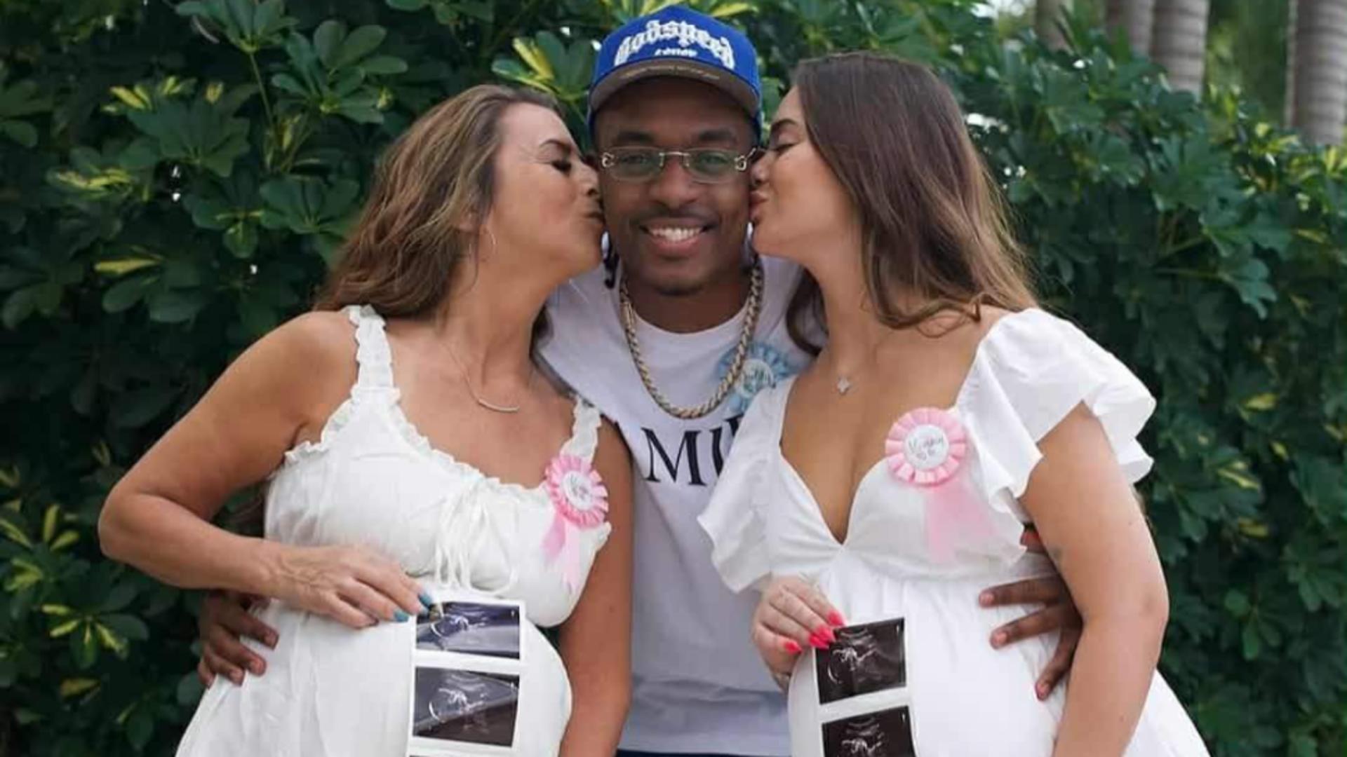 Poveste controversată: mamă și fiică, însărcinate în același timp cu același bărbat. Imaginile au stârnit reacții puternice în mediul online