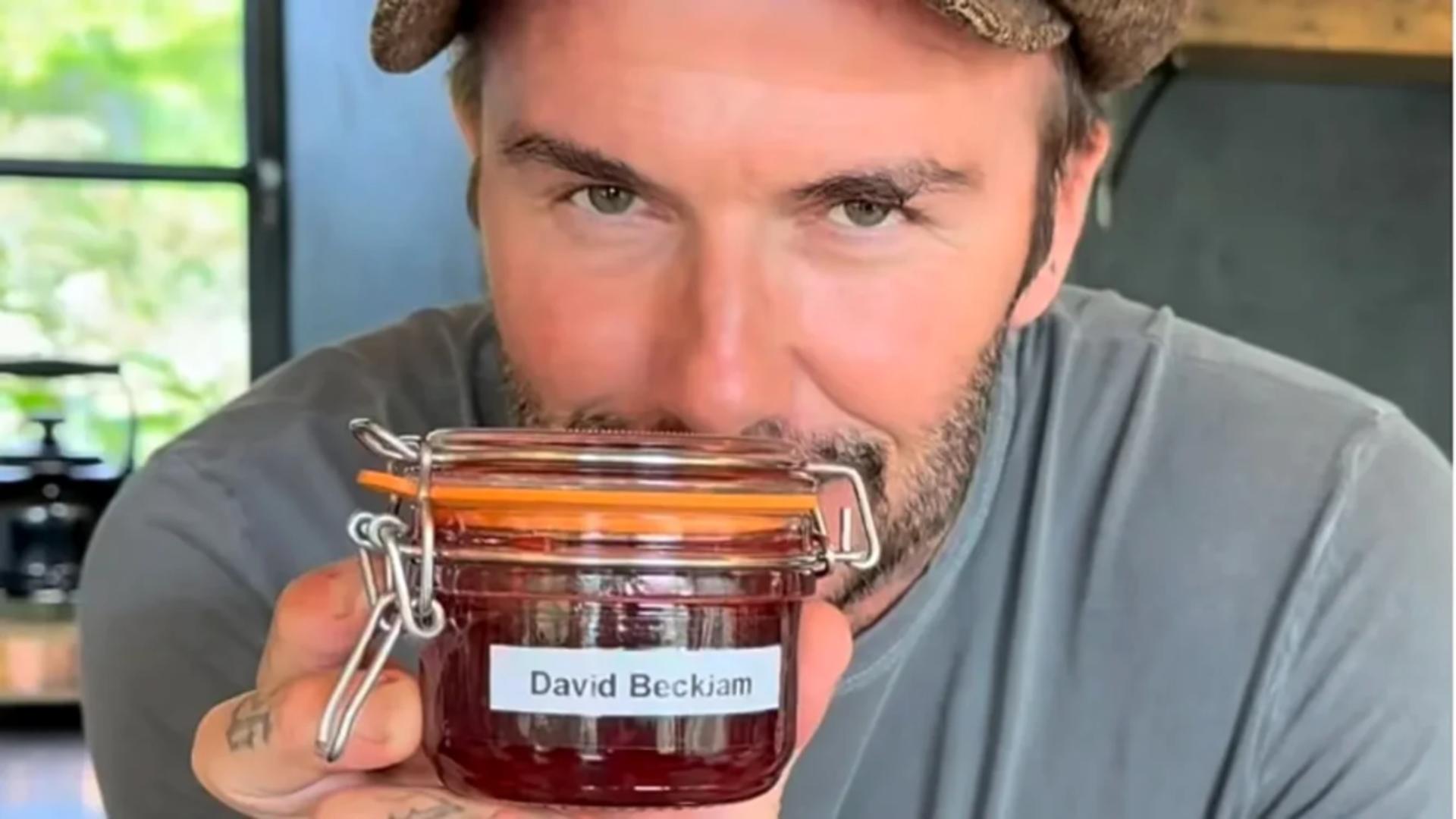 Rețeta a la „Beckham”: dulceața de prune cu rom care i-a transformat pasiunea sportivului într-o rețetă virală