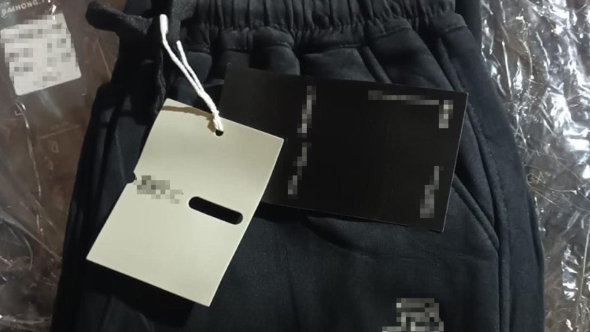 Haine contrafăcute în valoare de un milion de lei -descoperite într-un TIR ucrainean