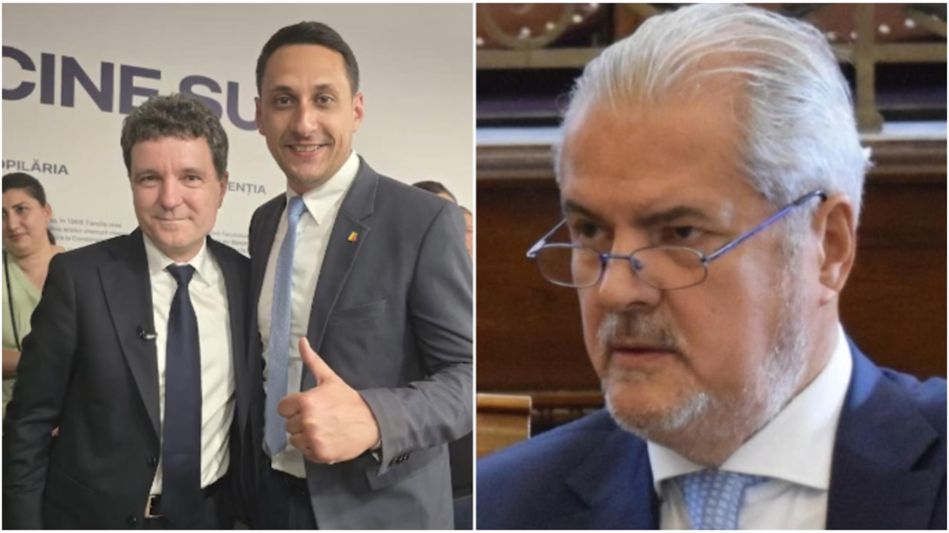 Adrian Năstase îl deființează pe susținătorul lui Nicușor Dan