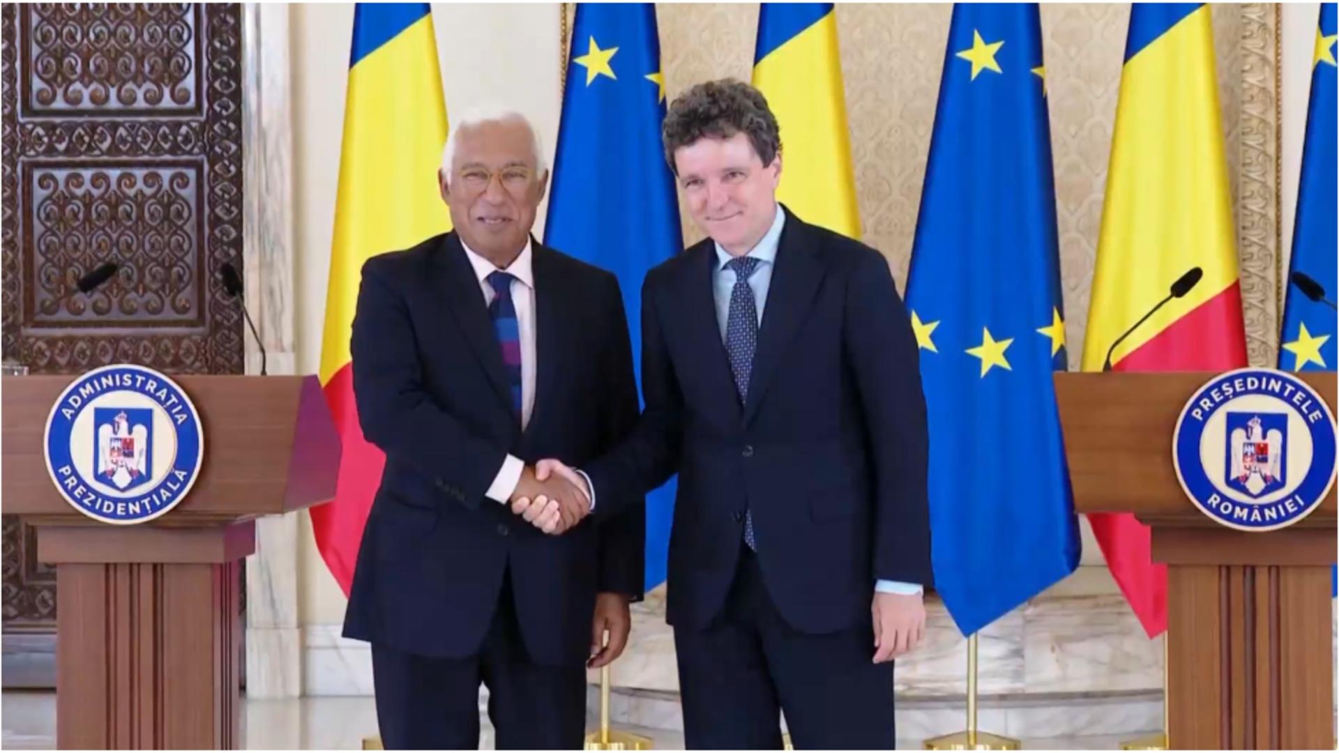 Nicușor Dan, întâlnire crucială cu preşedintele Consiliului European. FOTO: Captura Facebook