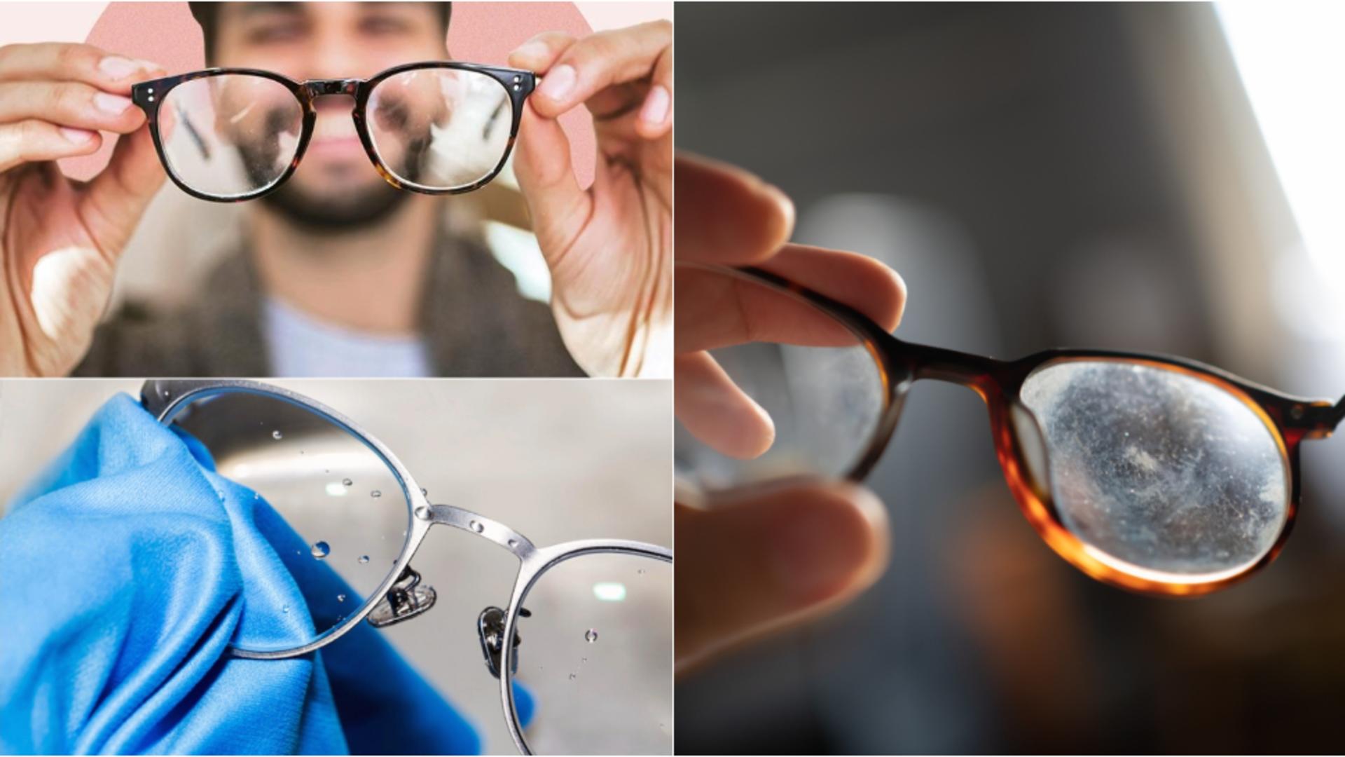 Trucurile care mențin lentilele ochelarilor mereu curate