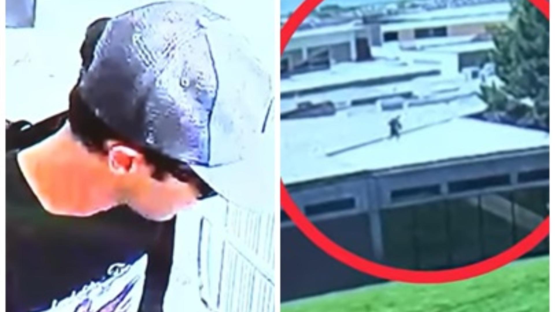 Noi IMAGINI cu suspectul în cazul uciderii lui Charlie Kirk, dezvăluite de FBI./ Captură video 