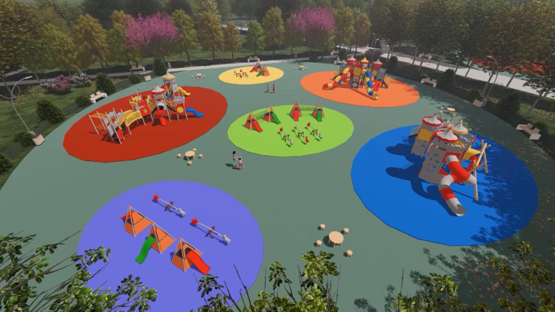 Au început lucrările de extindere a parcului Tudor Arghezi