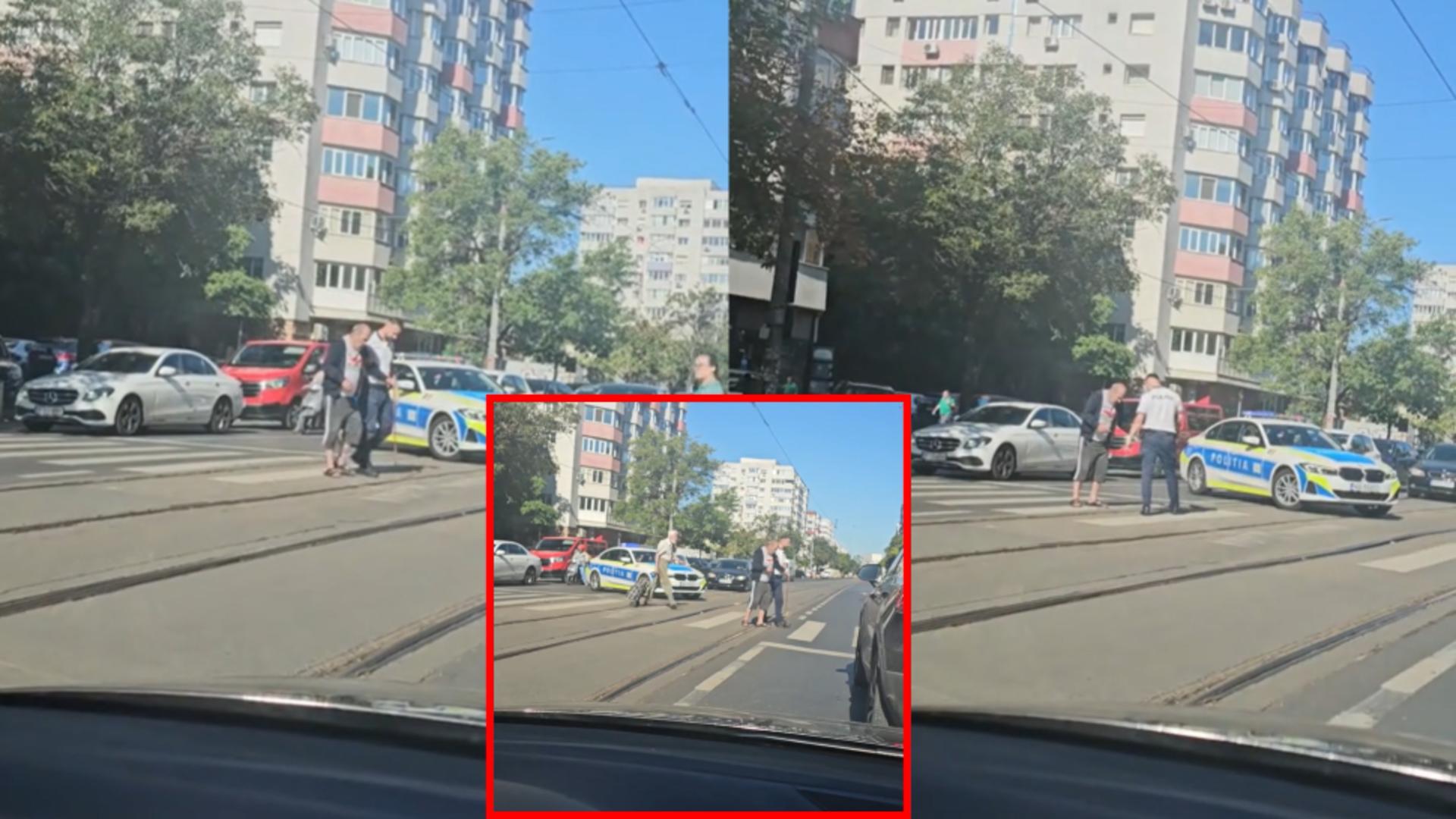 Gestul impresionant făcut de un polițist de la Brigada Rutieră București 