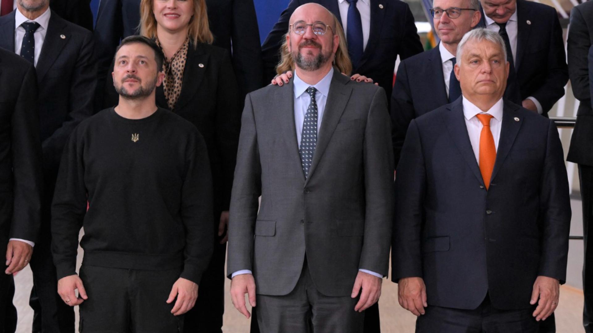 Volodimir Zelenski îl acuză pe Viktor Orban de spionaj. Foto: Profimedia