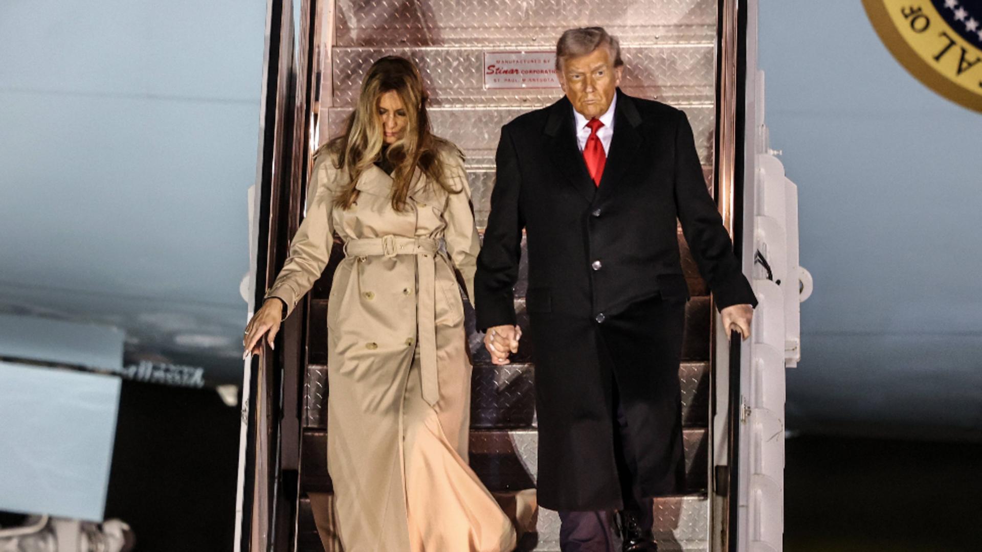 Melania și Donalt Trump/ Profimedia