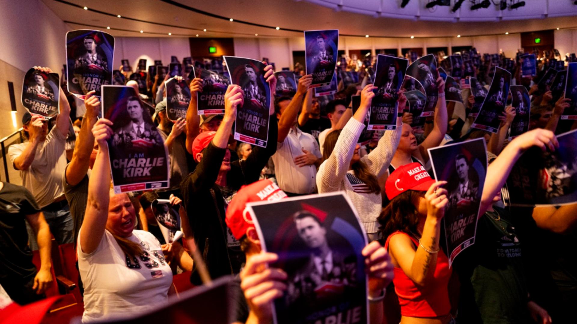 Susținătorii lui Kirk sunt hotărâți să-i continue misiunea (Profimedia)