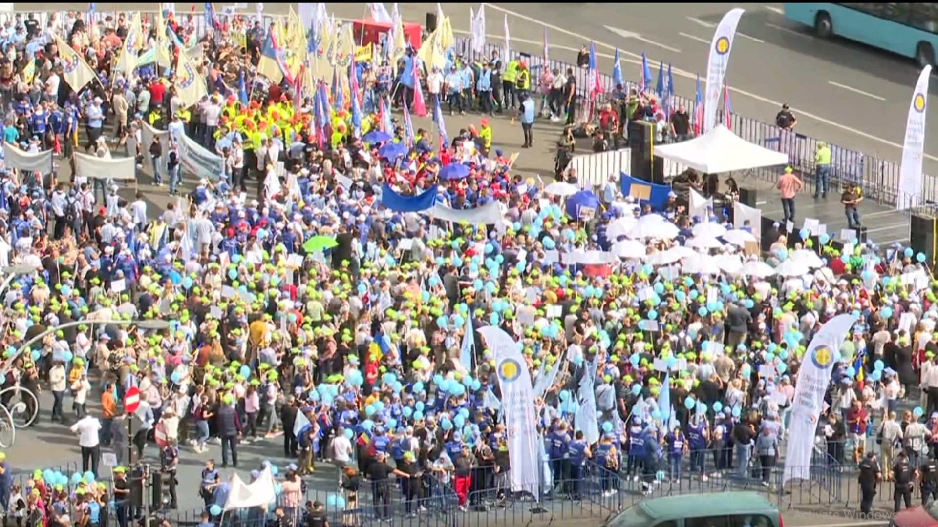 Protestatarii cer un plan coerent de reformare a administrației 