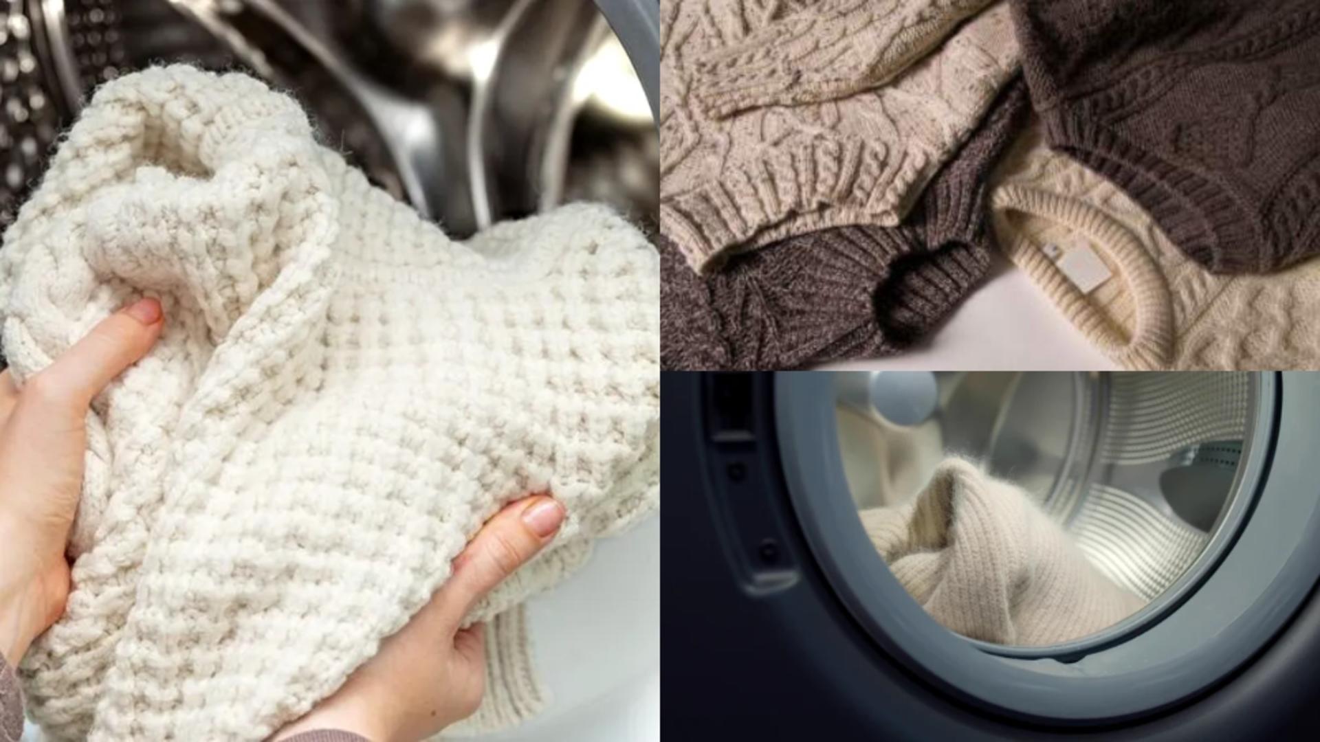 Cum să păstrezi puloverele fără să se degradeze, după câteva spălări