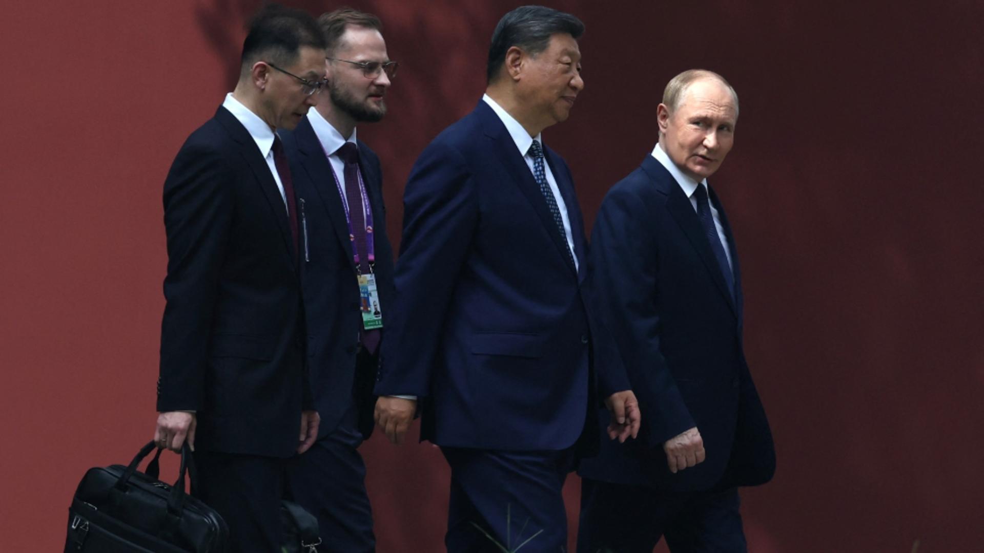 Putin, un inviat privilegiat al președintelui chinez Xi Jinping. Foto/Profimedia
