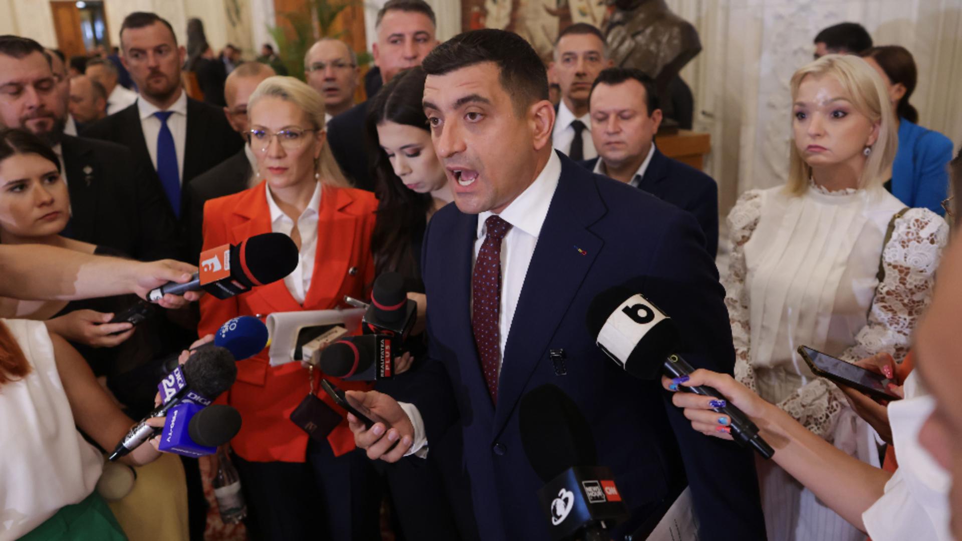 Simion face un apel la unitate pentru un scop comun, nu la dezbinare din motive politice