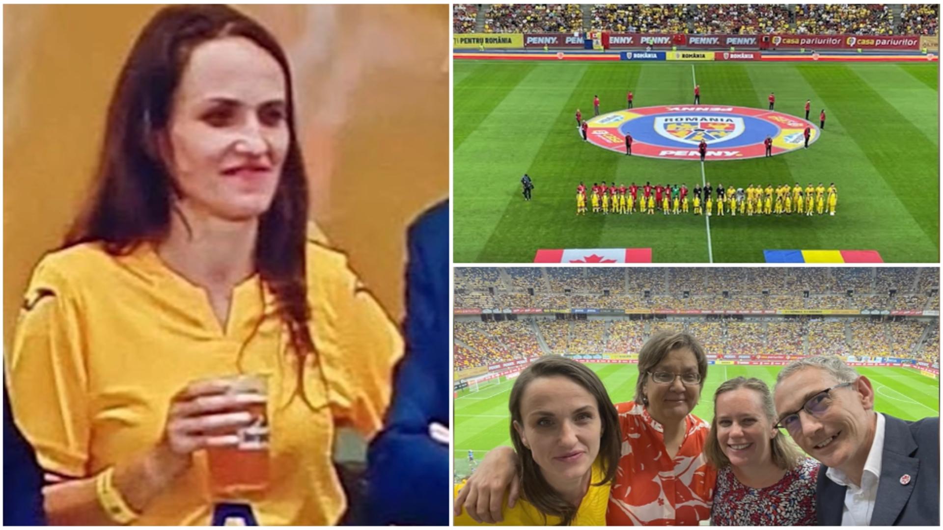 Habarnista care face praf diplomația, cu berea în mână pe stadion