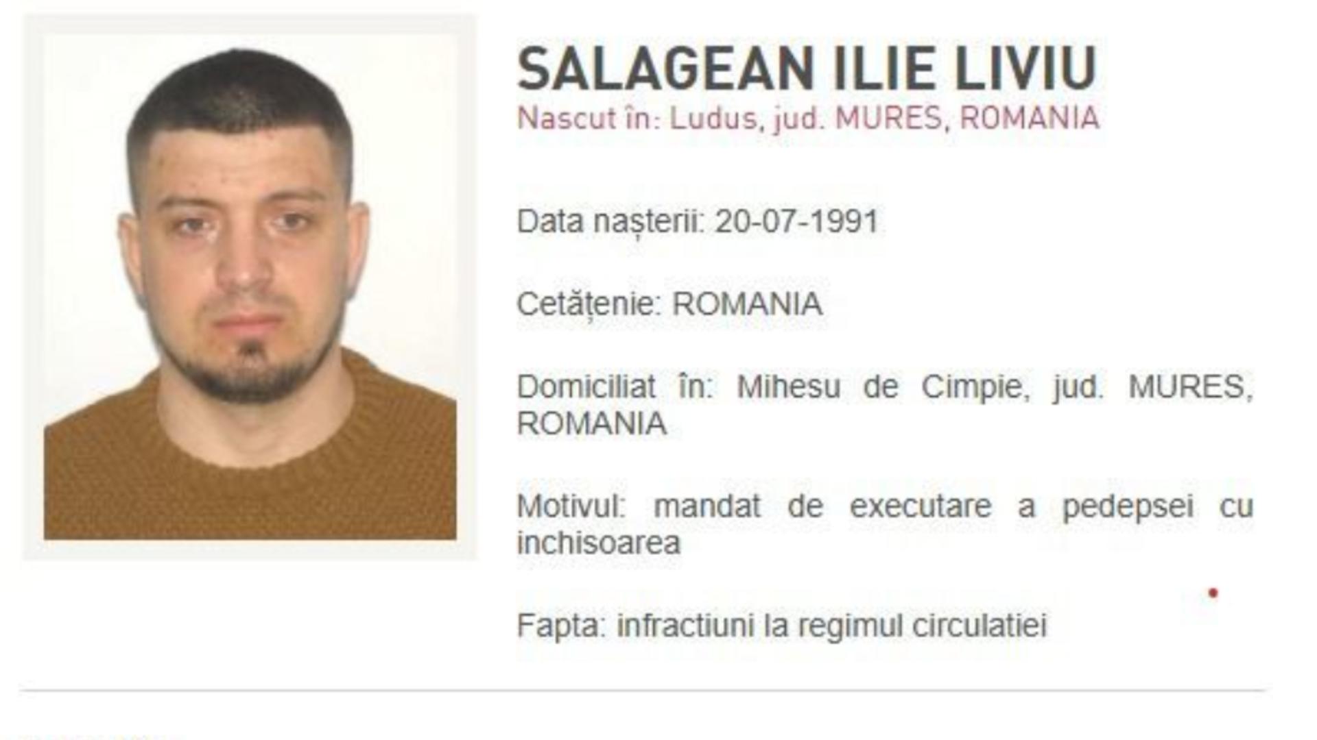Mureșean condamnat pentru infracțiuni rutiere și influențarea declarațiilor, adus din Germania. În trecut a fost implicat într-un caz de omor alături de Emil Gânj