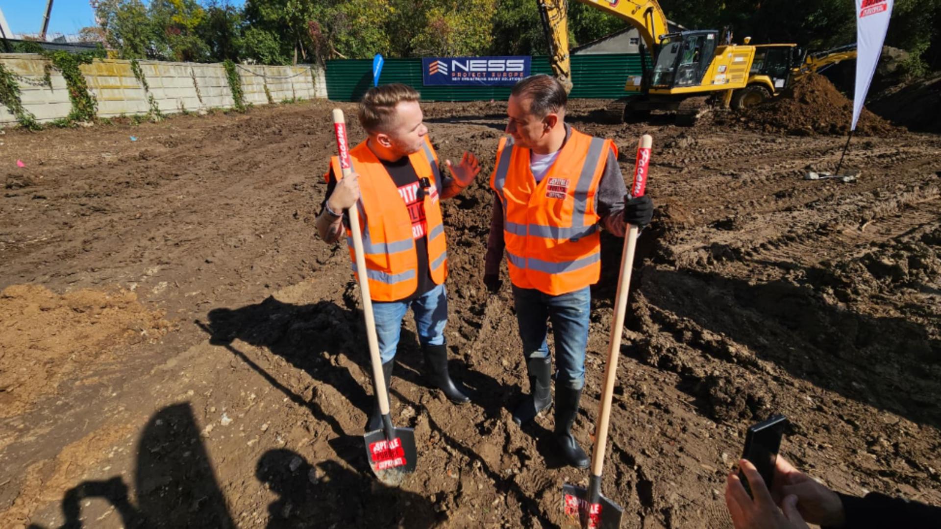 A fost pusă piatra de temelie a noii clinici de Psihiatrie Pediatrică de la spitalul Obregia, din Sectorul 4