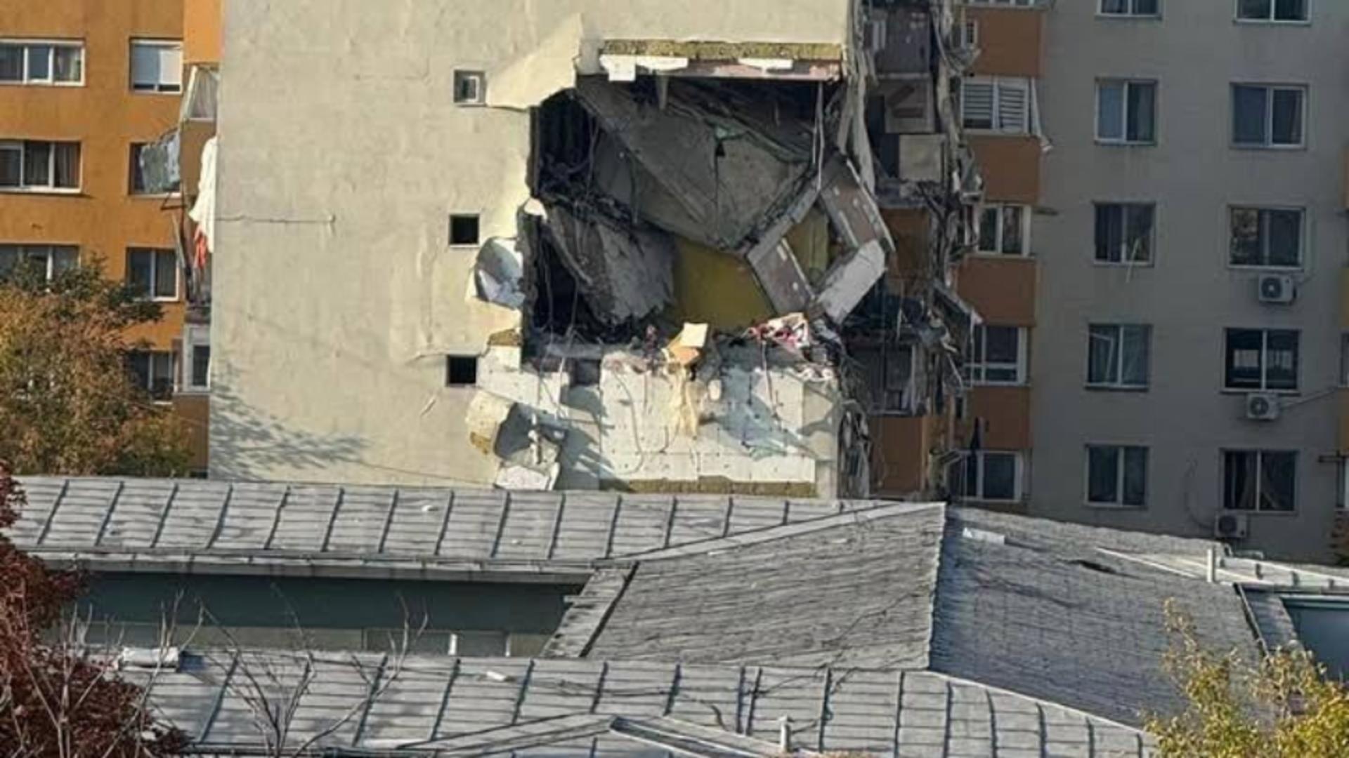 ISU a ridicat o dronă pentru a căuta oamenii prinși în explozia din Rahova