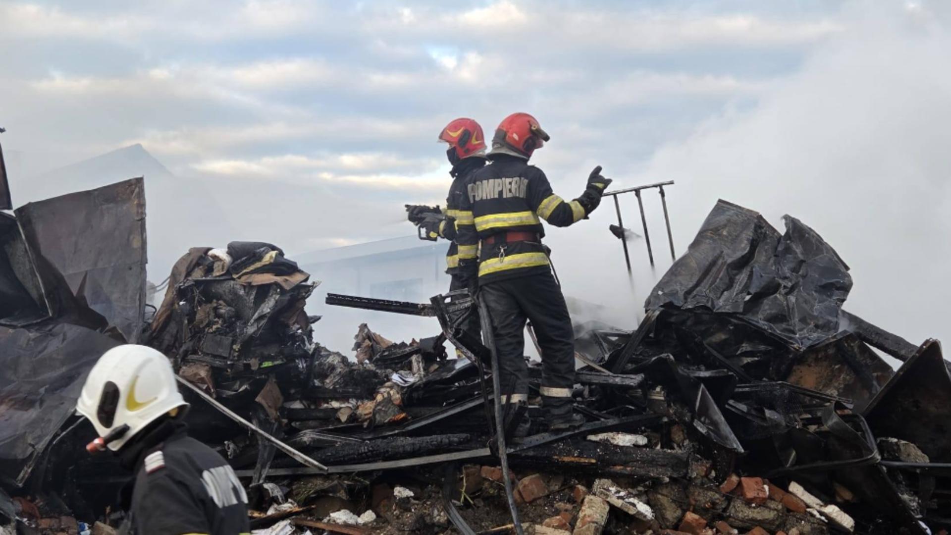 Incendiu în Suceava