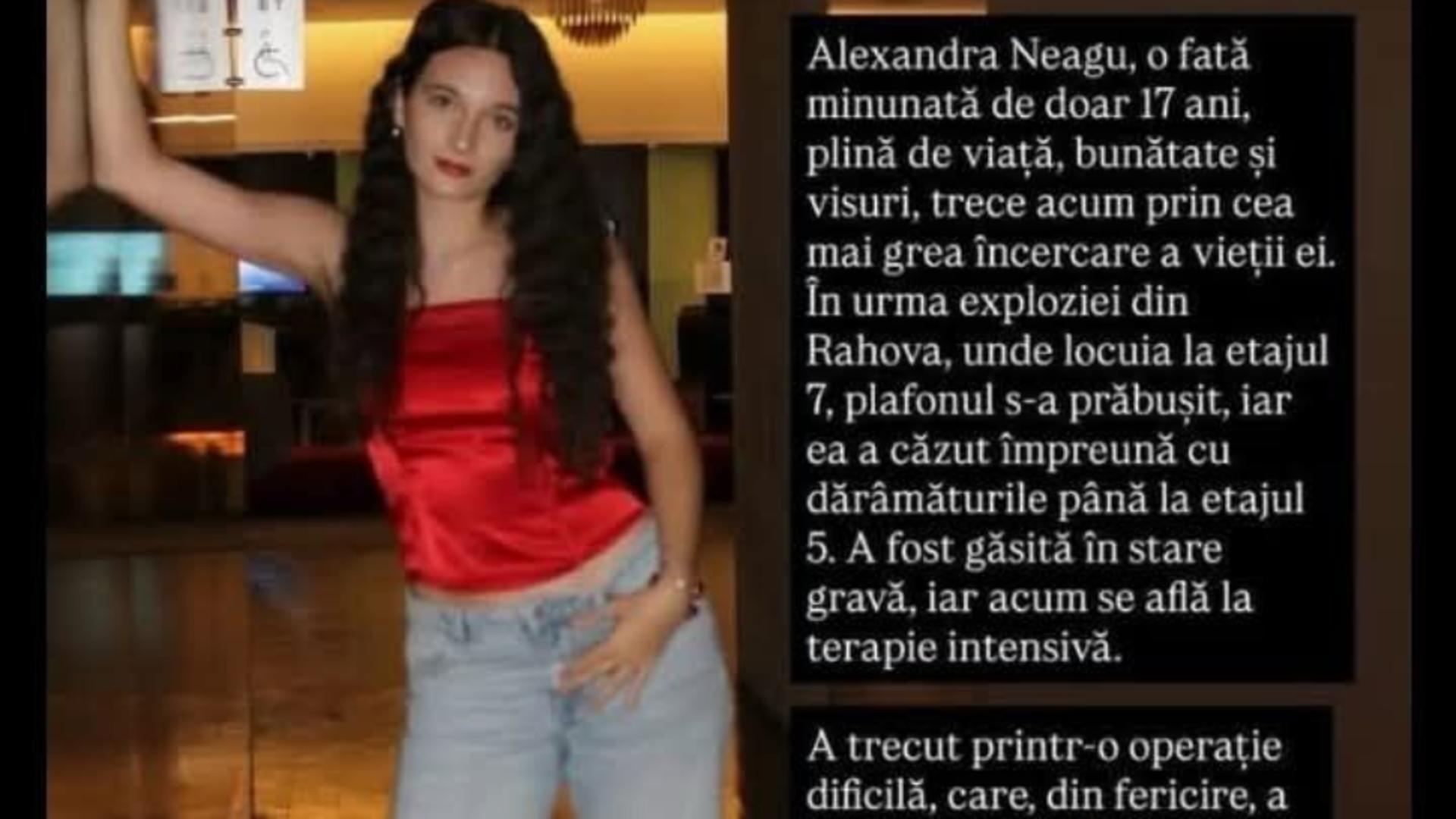 Victimă a exploziei