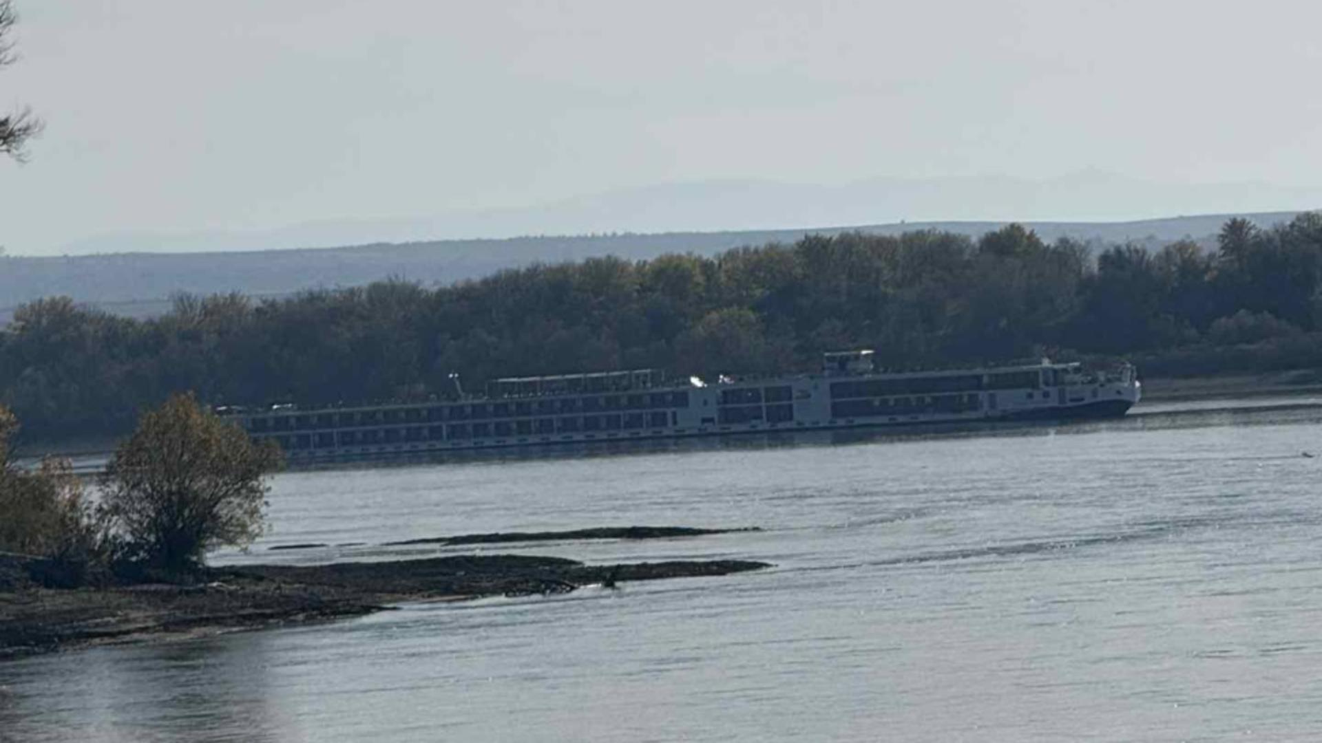 Din fericire, accidentul nu i-a afectat pe cei aflați la bord