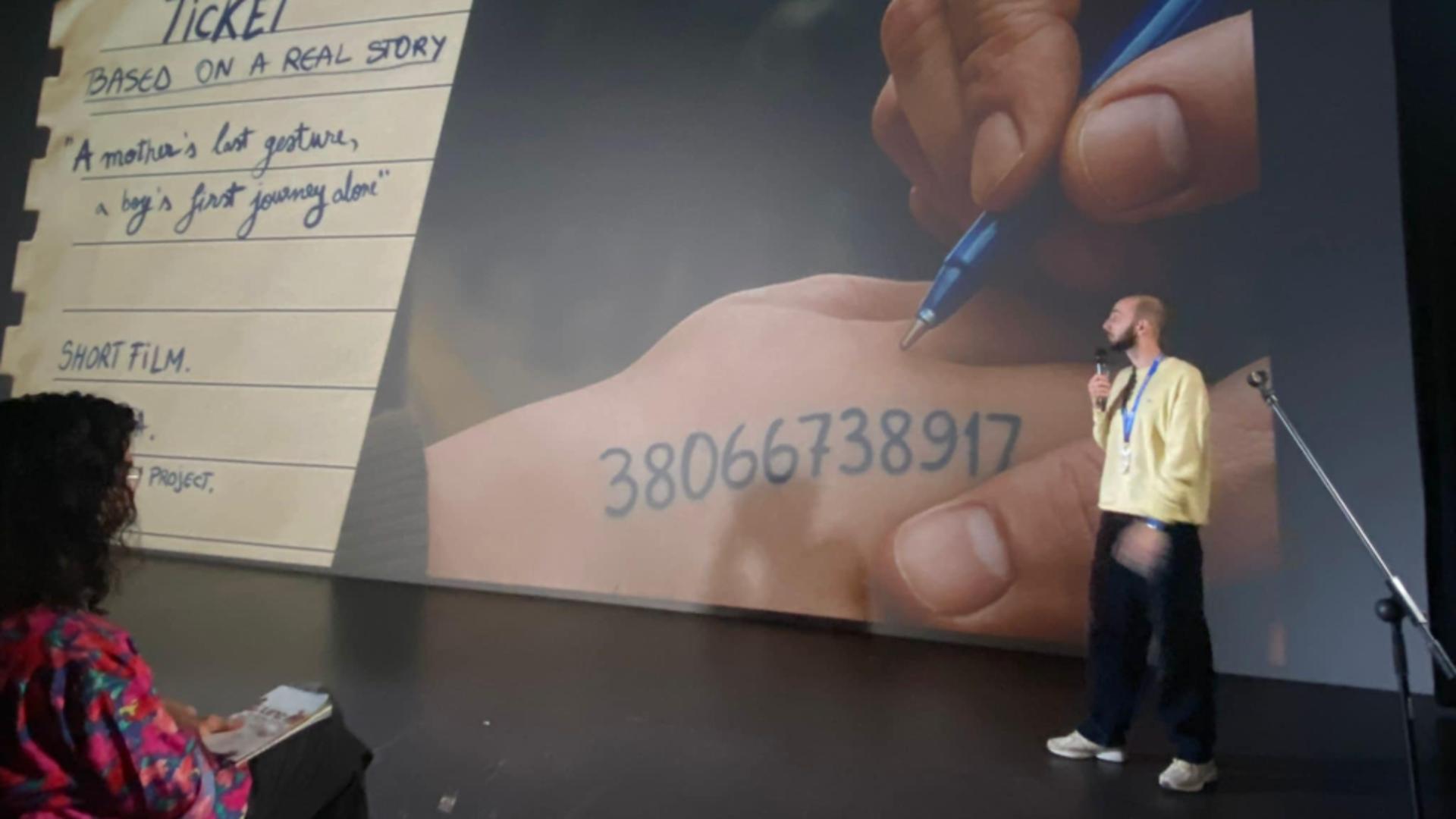 Alexandru Oiță și proiectul său „Biletul de tren al lui Hasan”, prezentate la festivalul internațional de film de la Linz