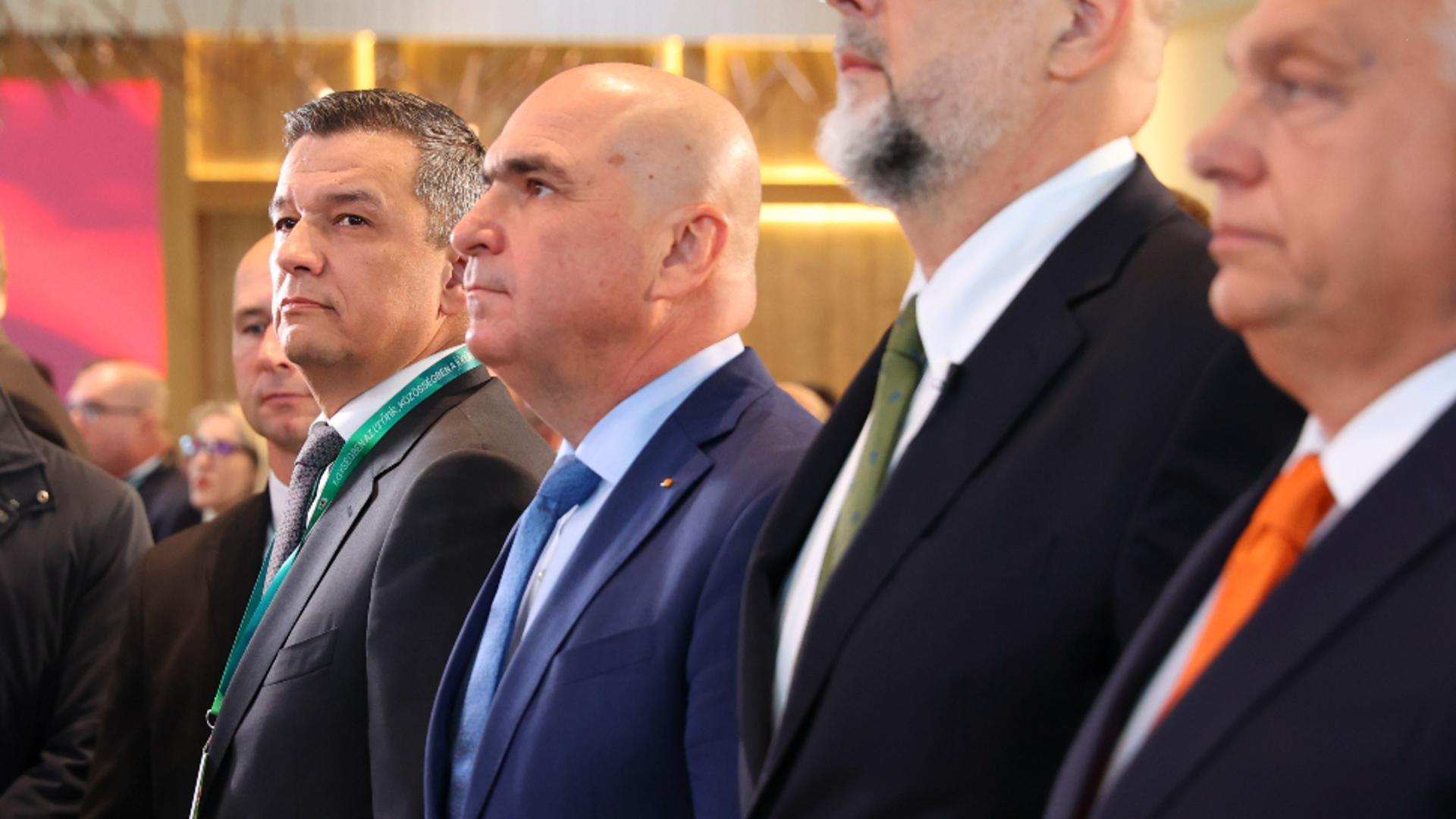 Grindeanu, atac la Bolojan în timpul Congresului UDMR: Politicile pentru oameni nu se fac din birouri izolate/ Inquam Photos / Simion Sebastian Tataru