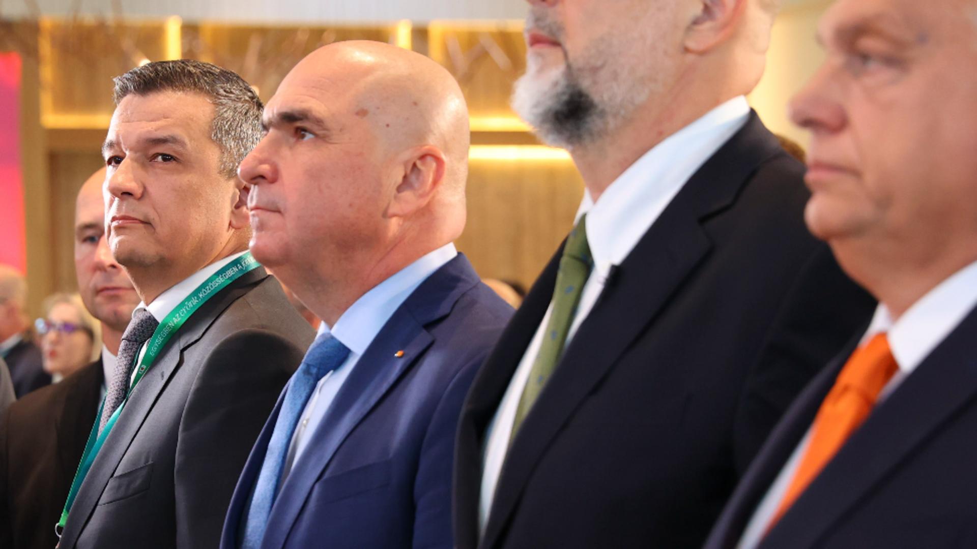 Grindeanu, reacție explozivă. De ce a plecat de la Congresul UDMR: "România are un singur imn!"/ Inquam Photos / Simion Sebastian Tataru