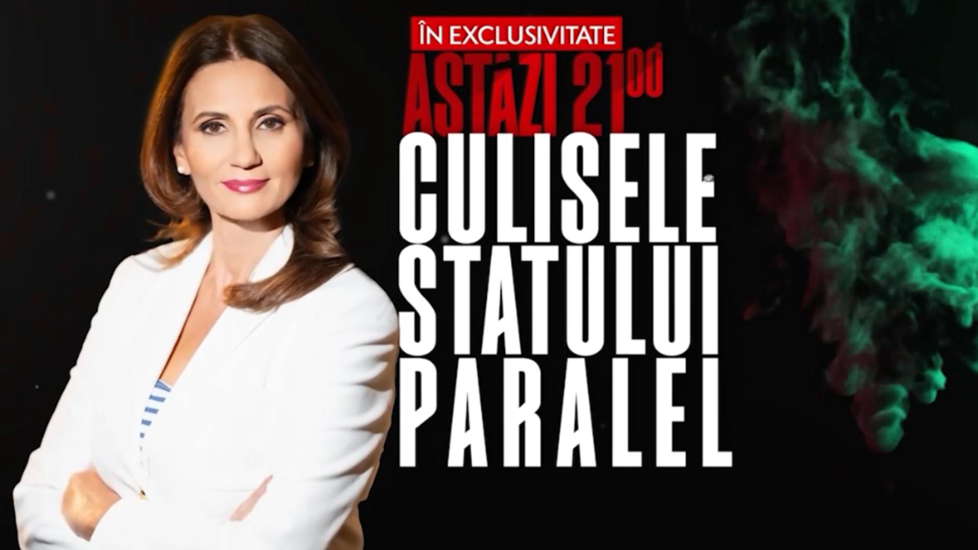 Ediție istorică la Culisele Statului Paralel.