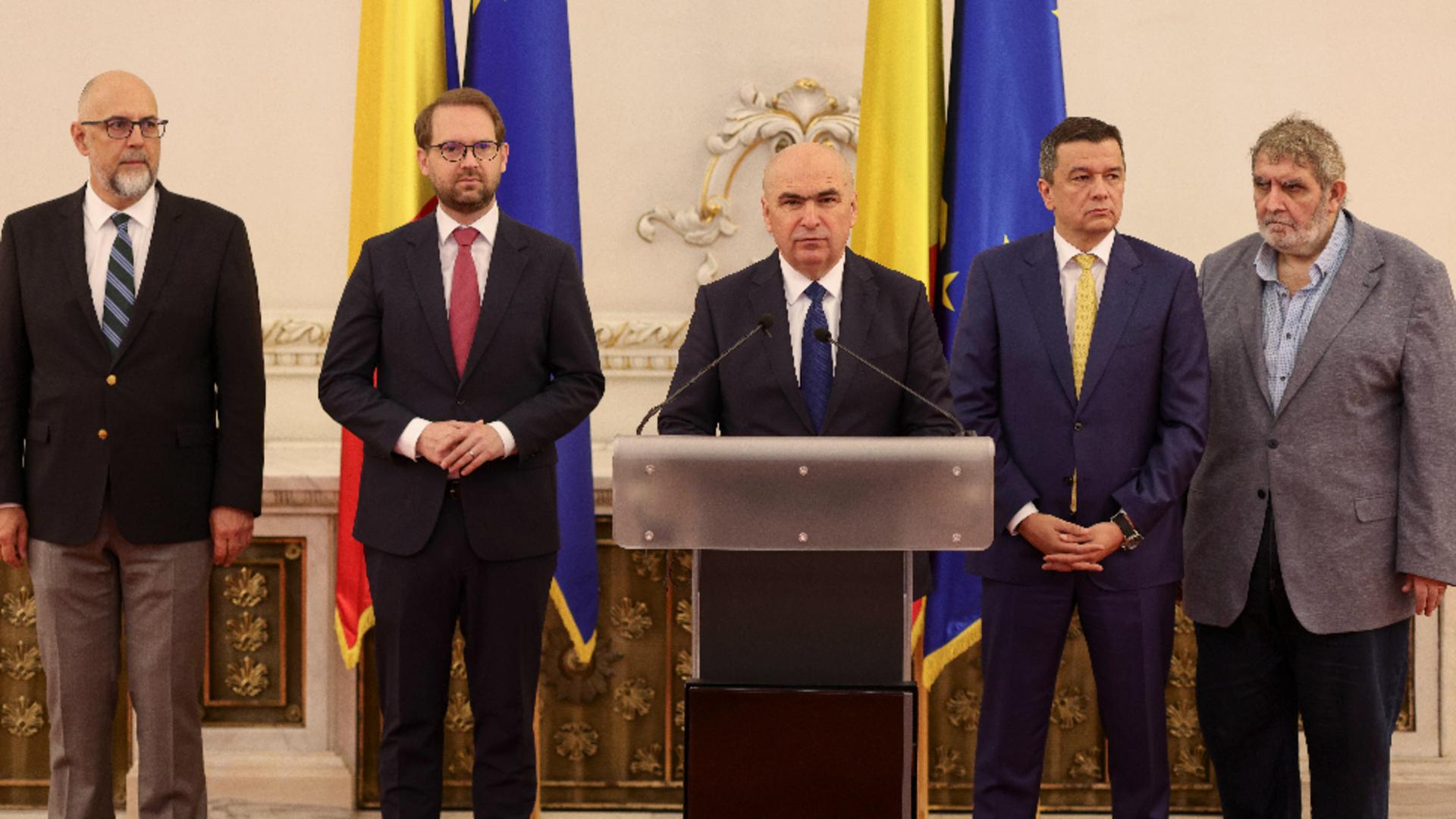 Coaliția se reunește, astăzi, în ședință, pentru a discuta ultima variantă a reformei administrației / Foto: Inquam Photos
