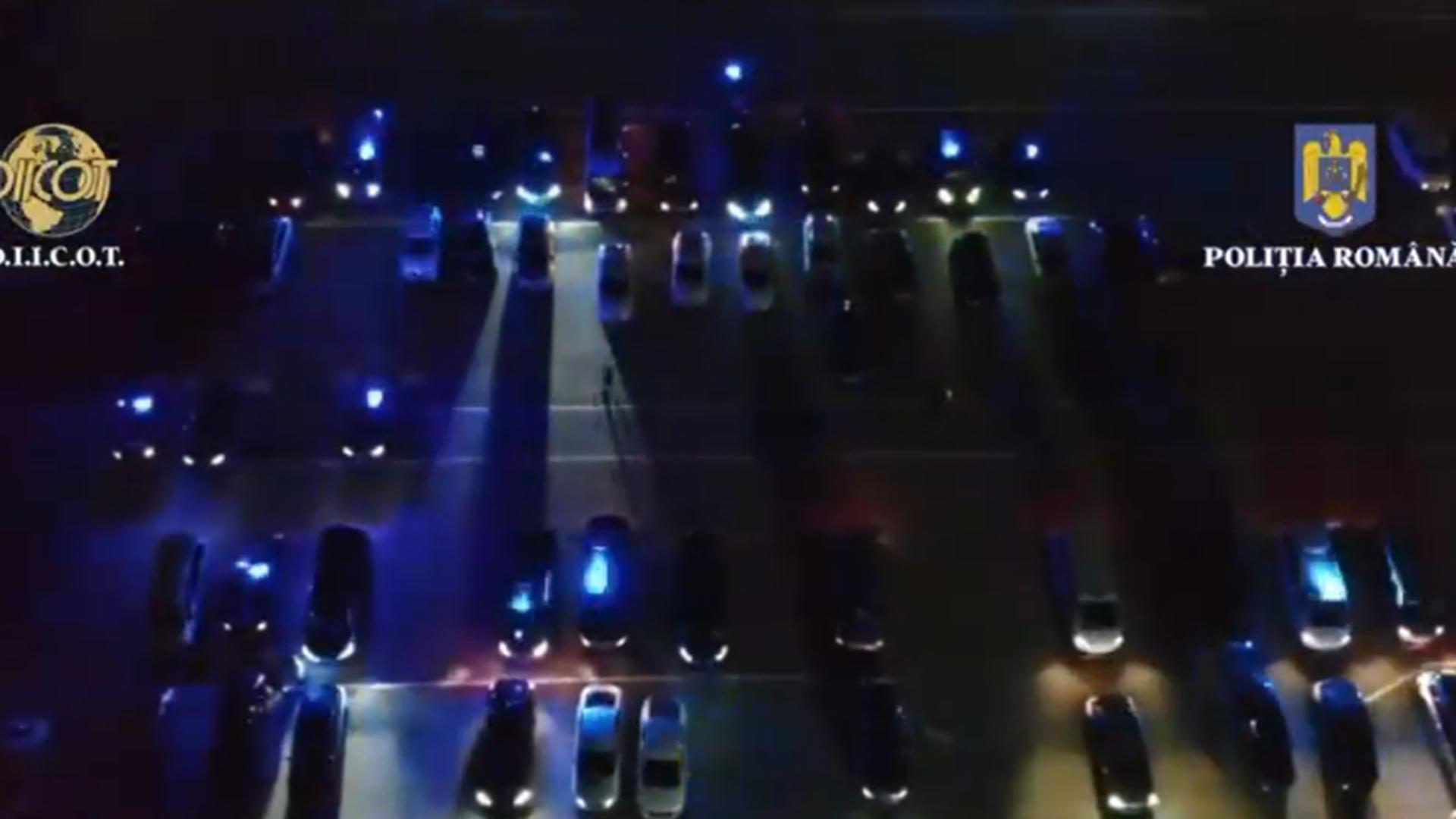 Percheziții de amploare în Giurgiu, București și Ilfov: acuzații de trafic de persoane și proxenetism/ Captură video