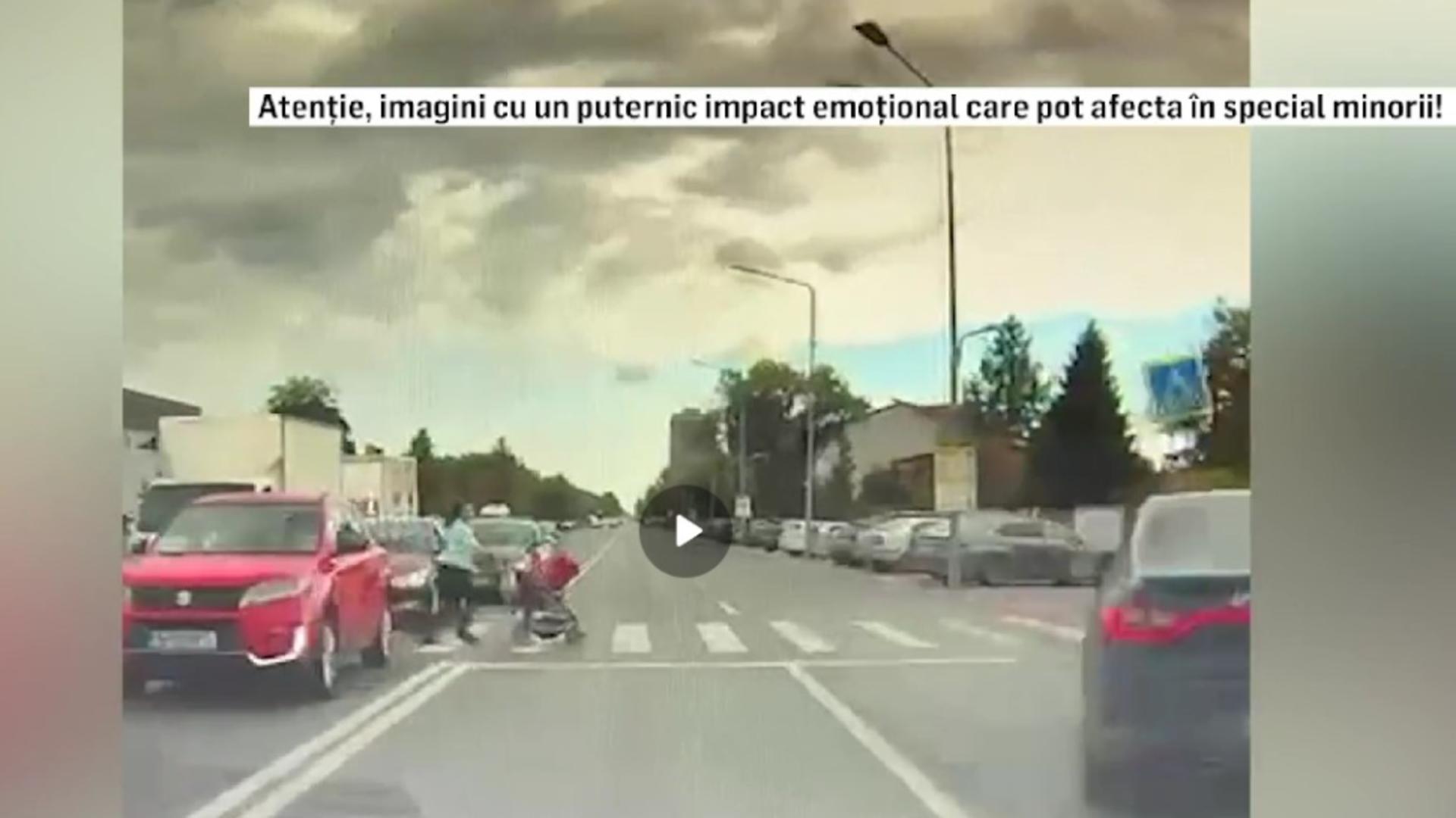 Noi imagini de la accidentul cumplit în care a MURIT tânăra mamă. Momentul impactului devastator, surprins pe camera mașinii