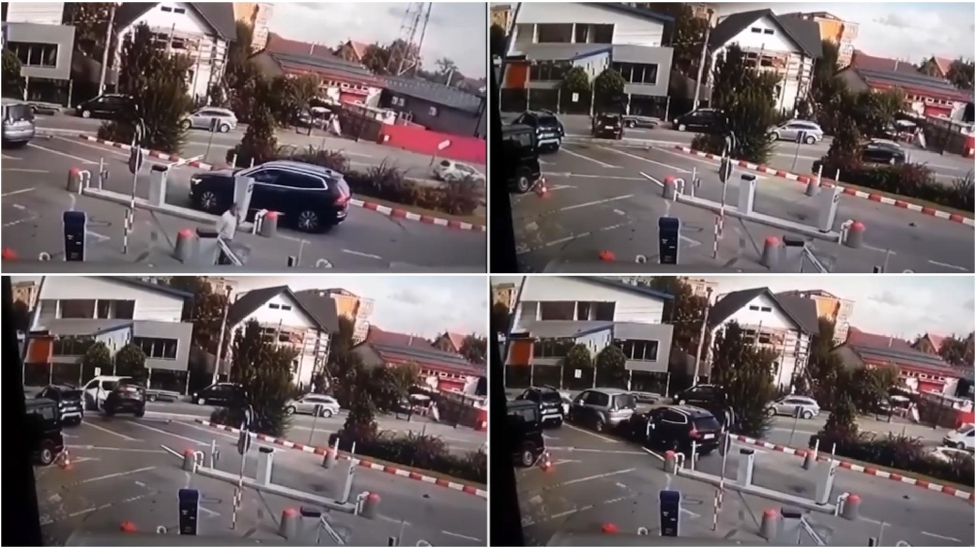 Accident desprins din filmele de comedie