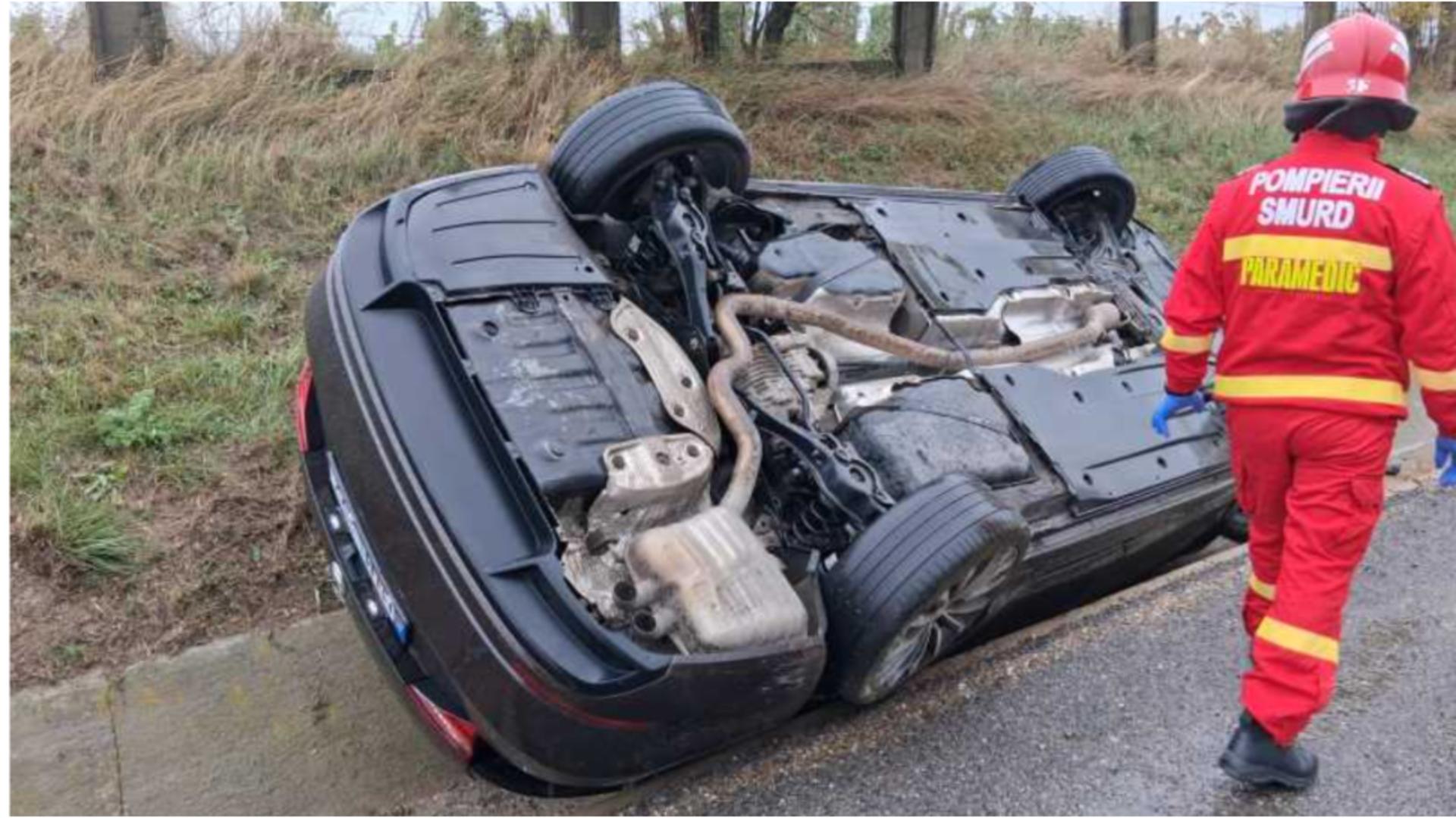 Accident grav în județul Vaslui. FOTO: 