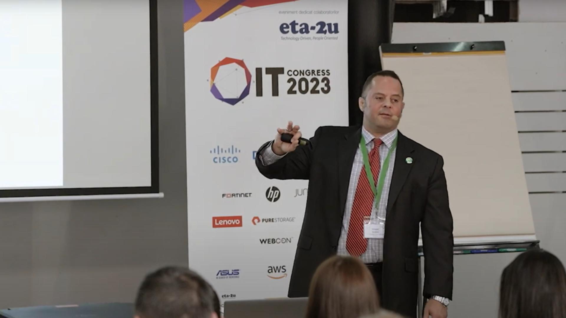 Aledo la IT Congress 2023, organizat în România