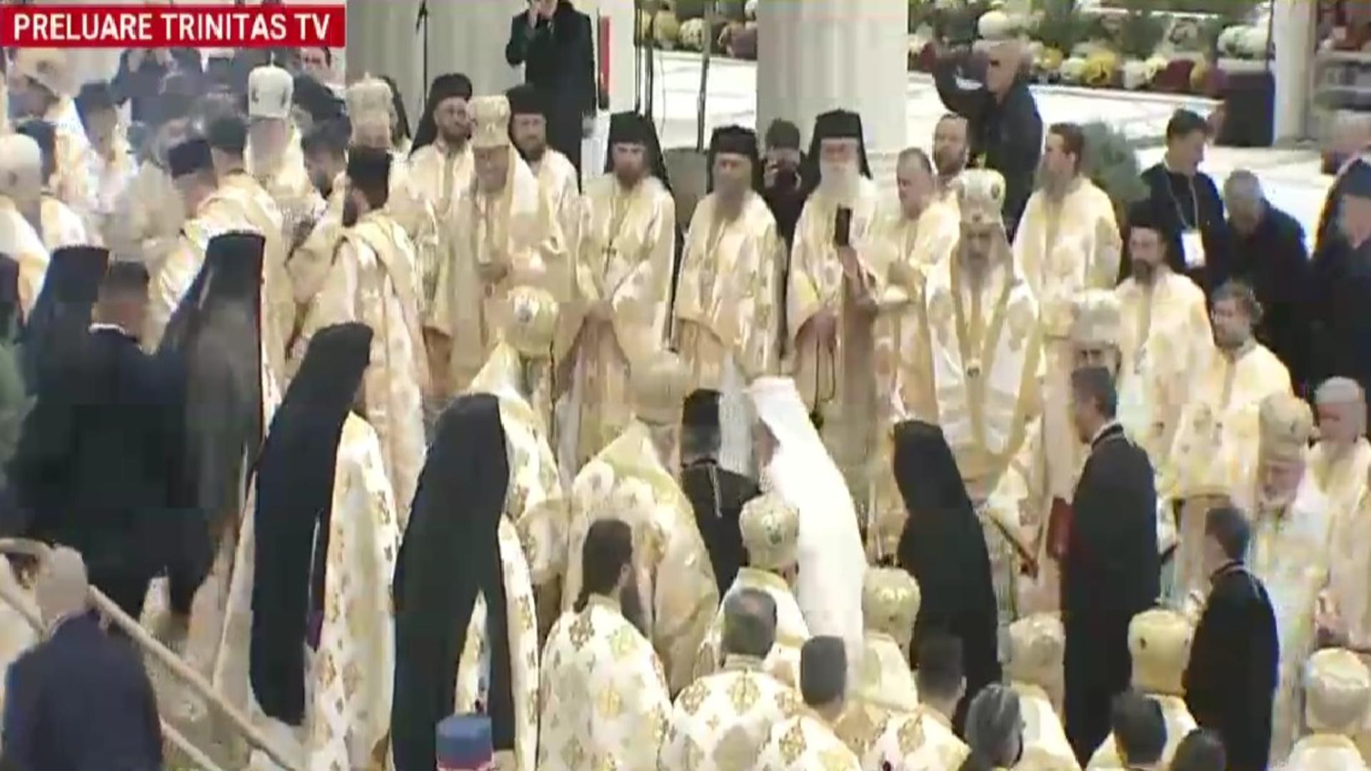 Patriarhul Bartolomeu I și Preafericitul Daniel 