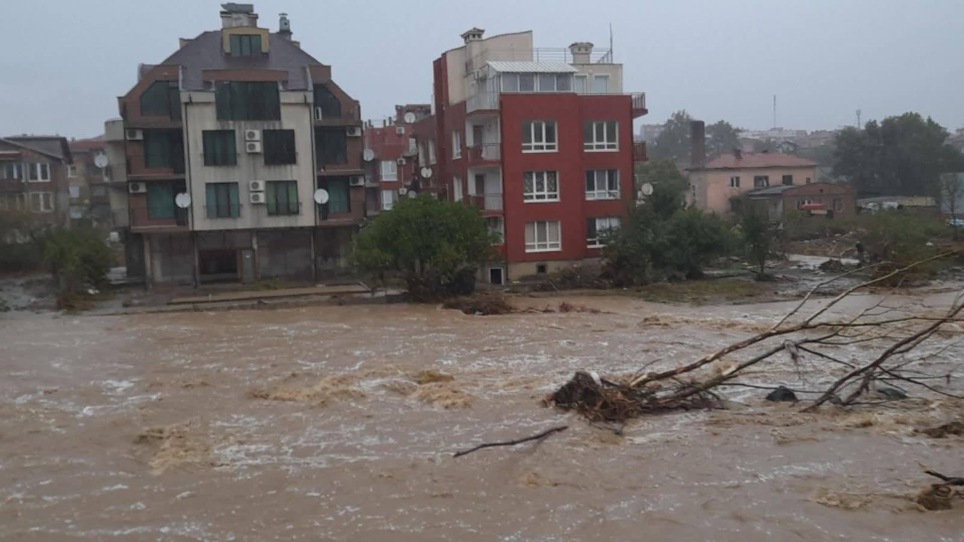 Inundații devastatoare în Bulgaria. Foto/meteobulgaria