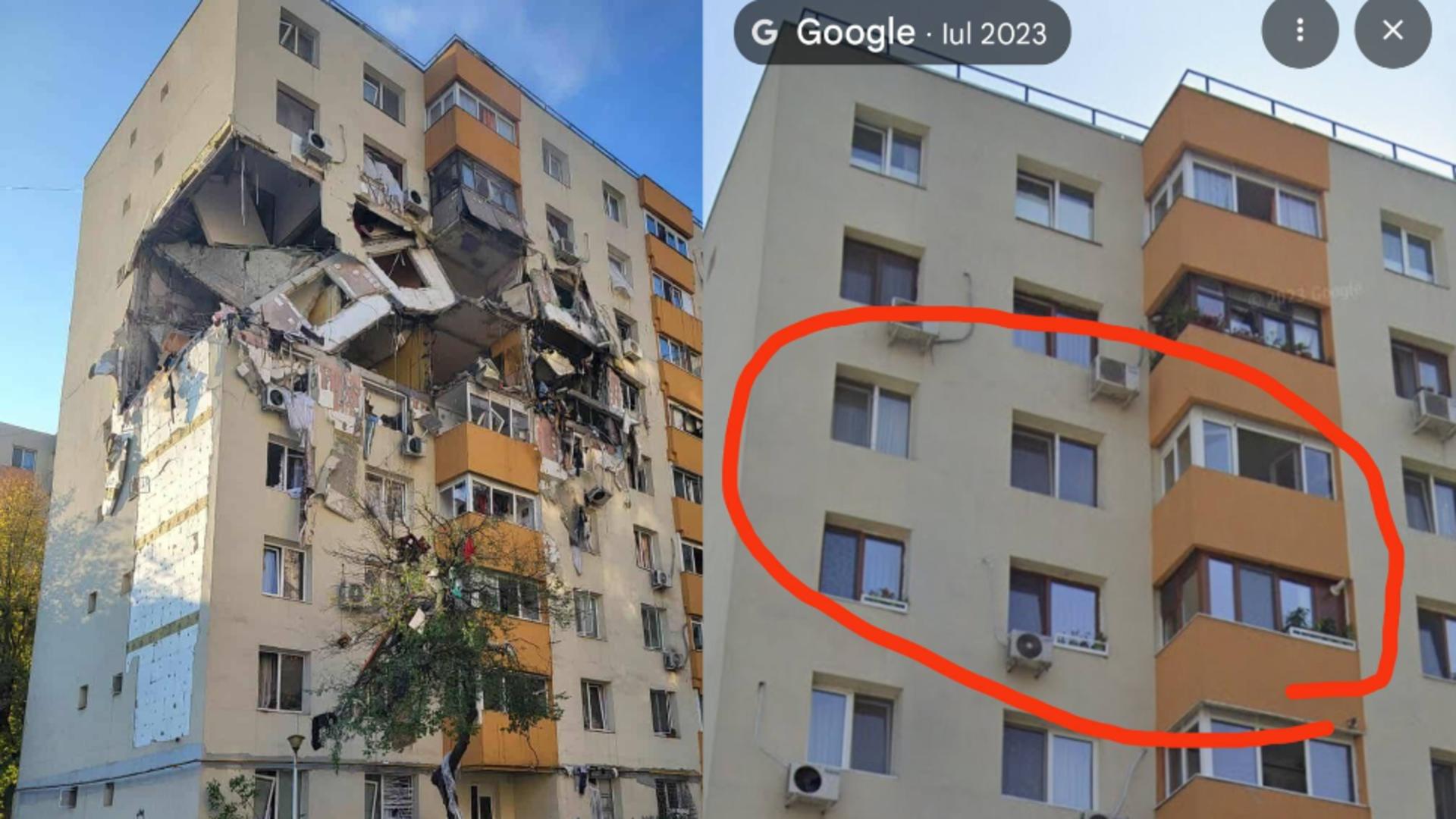 Apartamentul din Rahova care a provocat explozia era singurul cu centrală individuală pe gaz