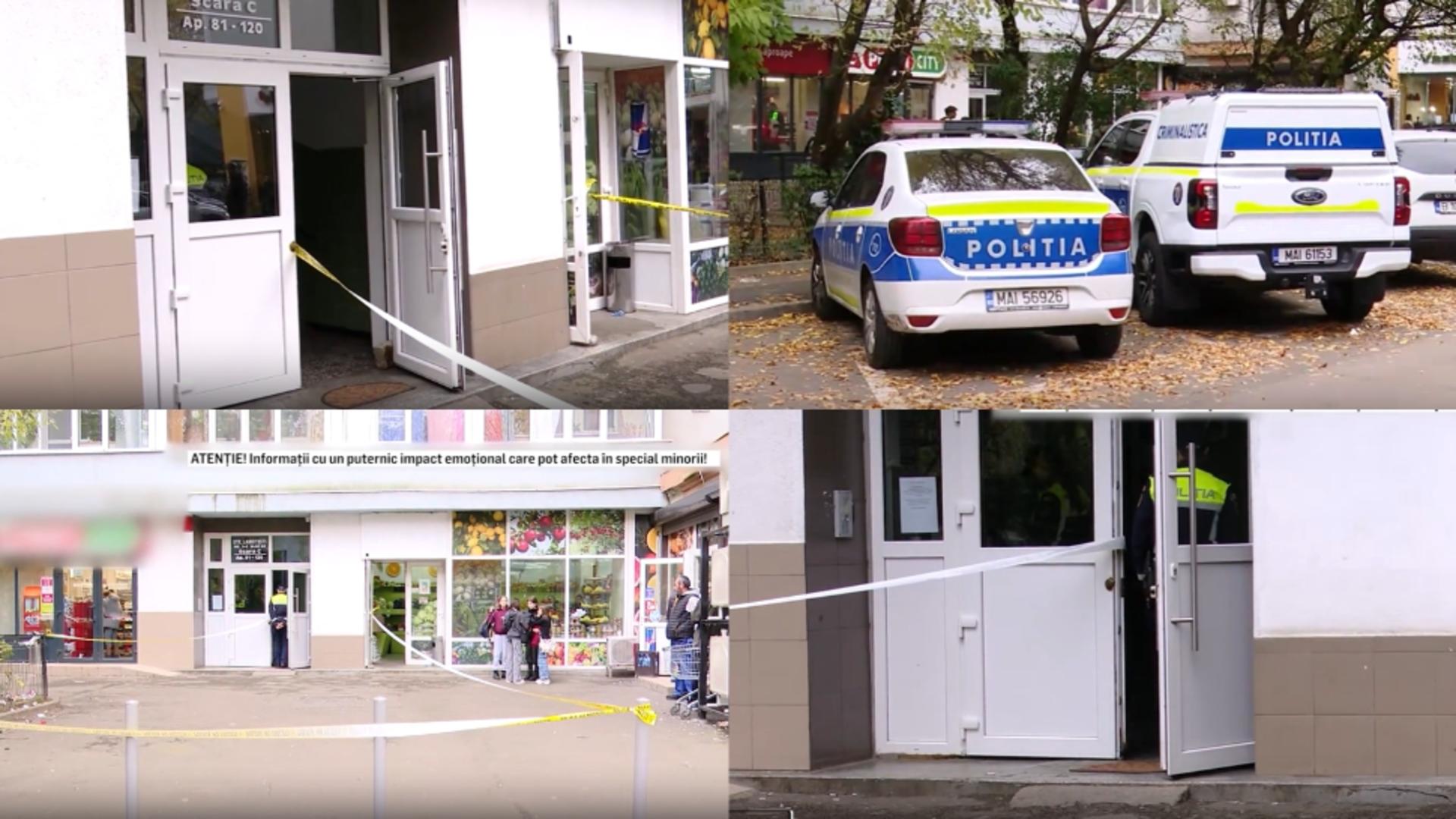 Noi detalii halucinante despre crima din Berceni. FOTO: Captura Realitatea PLUS