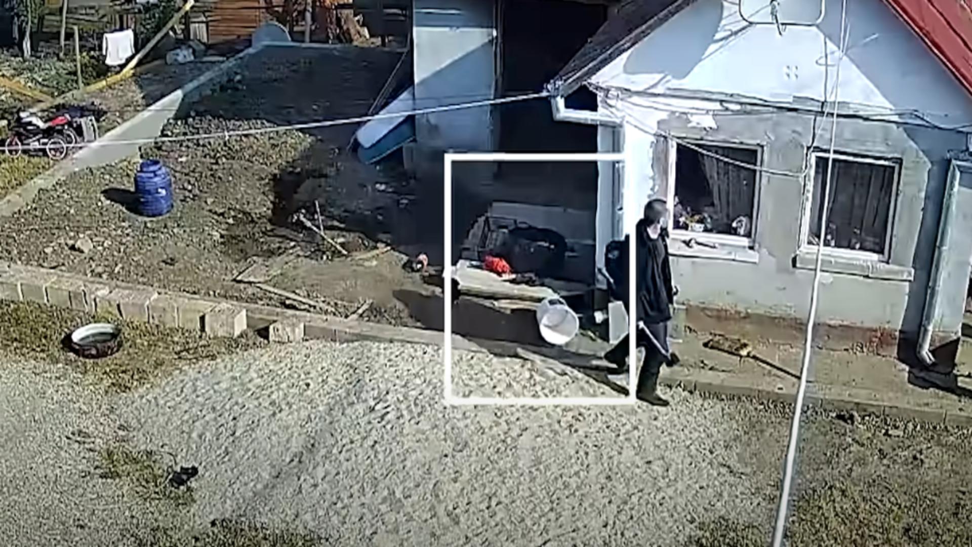 Au apărut imagini cu momentul în care Emil Gânj își omoară fosta iubită. Foto: Youtube/Recorder