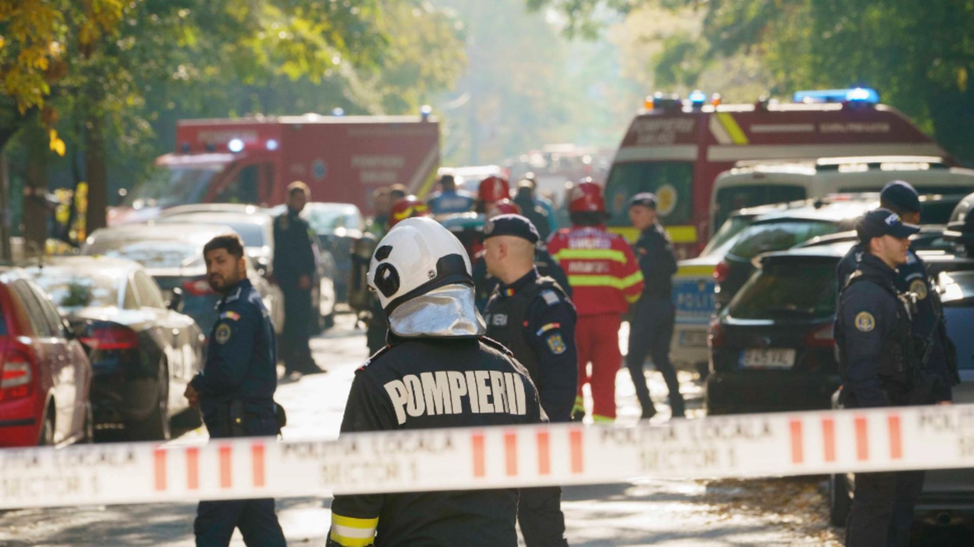 Explozia violentă cu 3 morți din Calea Rahovei a ajuns în presa internațională / Foto: Inquam Photos