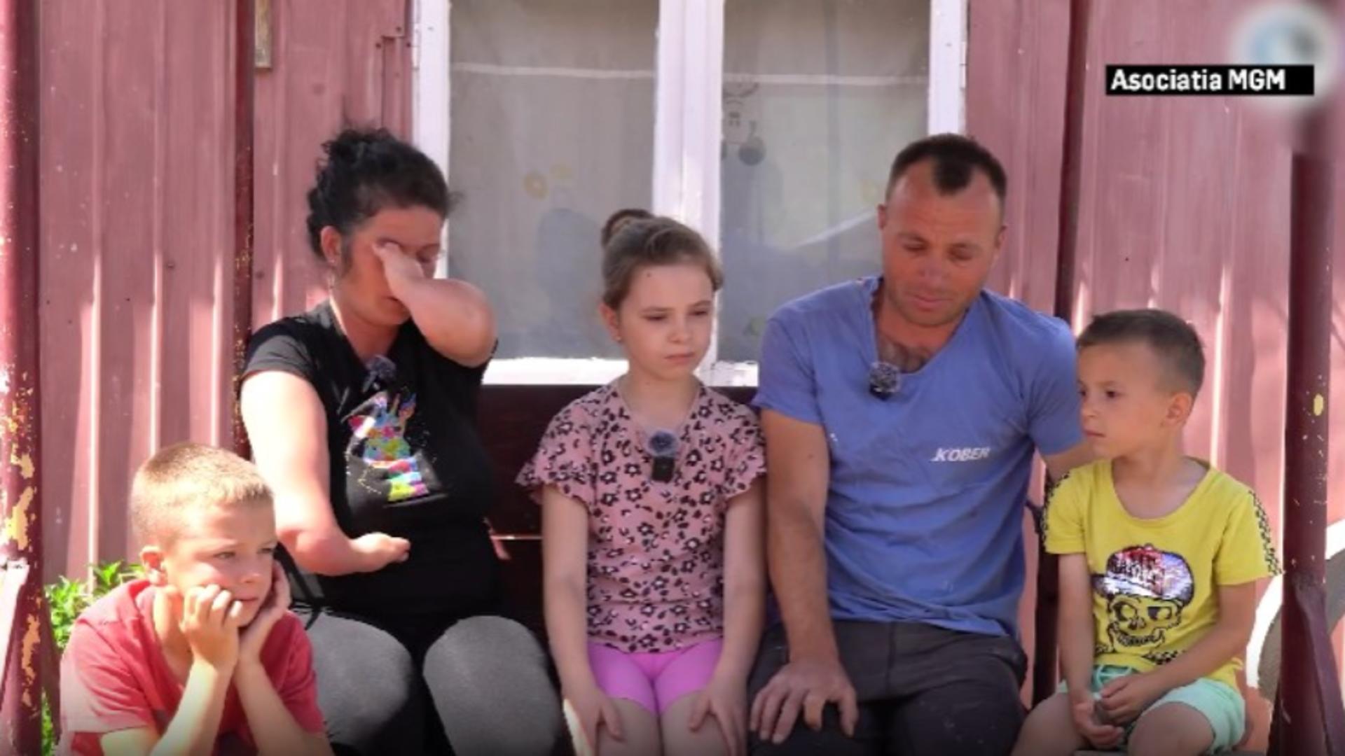 Familie greu încercată