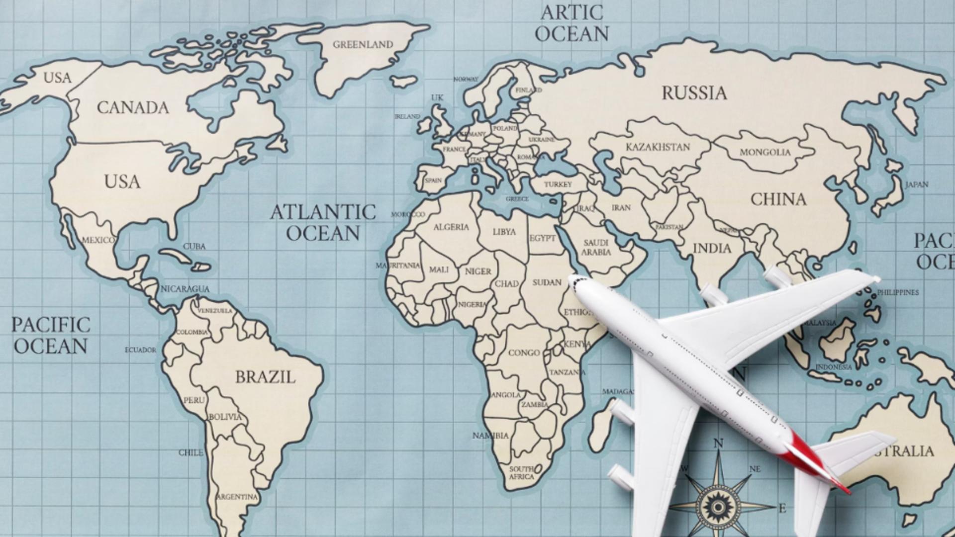 Cele mai mari țări ale lumii din punctul de vedere al suprafeței ocupate