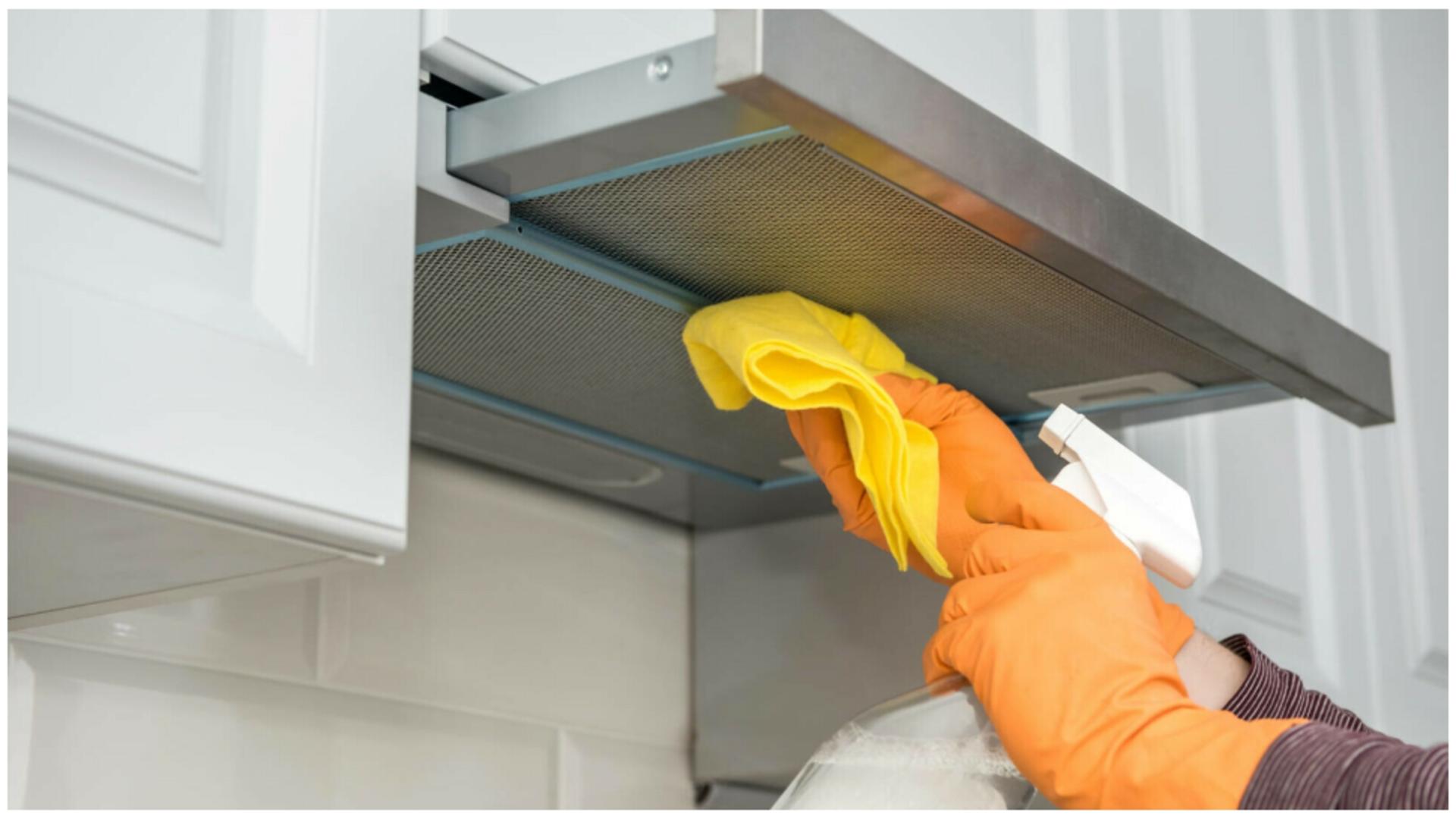 Cum scapi de depunerile de grăsime de pe filtrul hotei