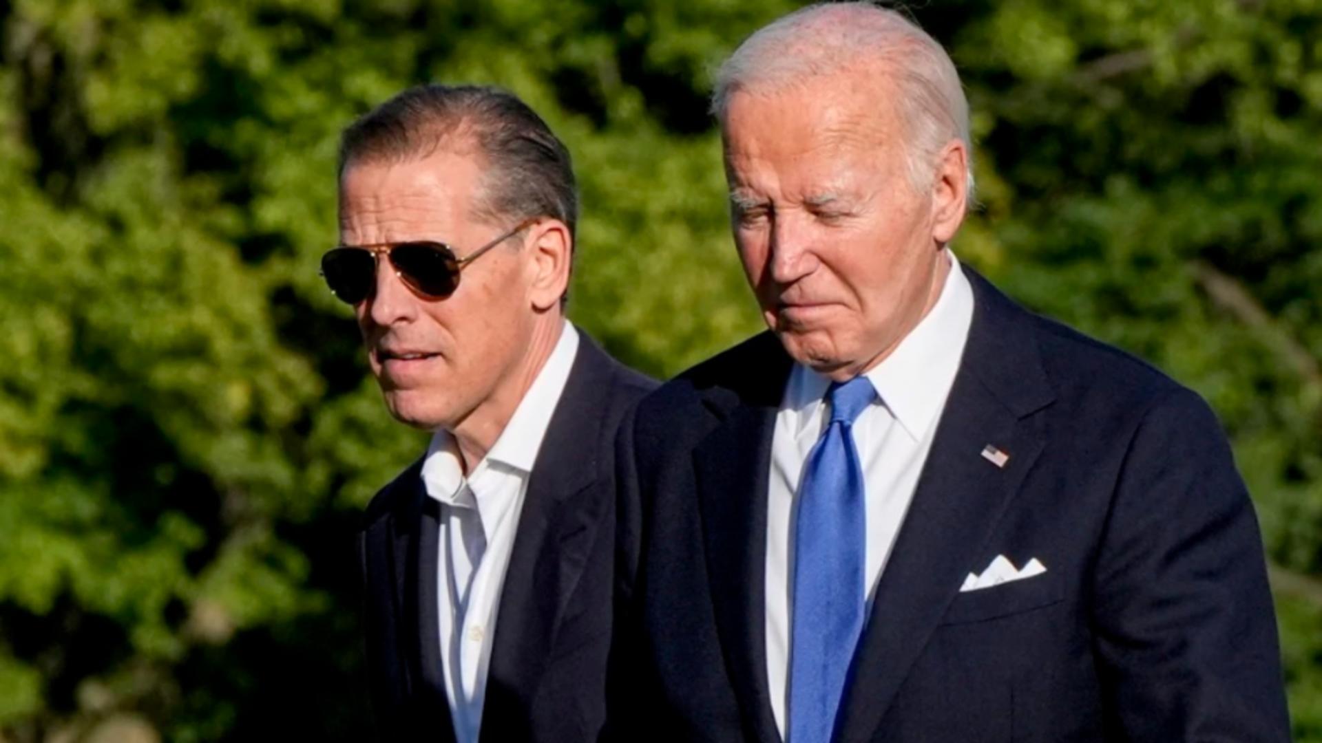 Hunter și Joe Biden