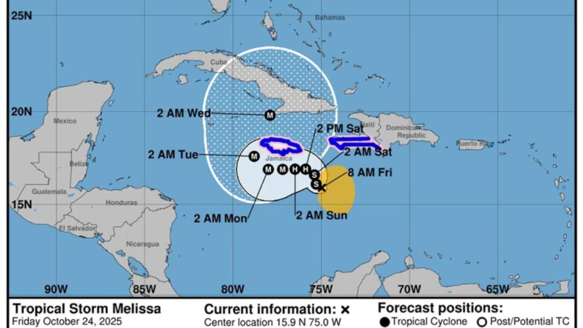 Inundații în Jamaica