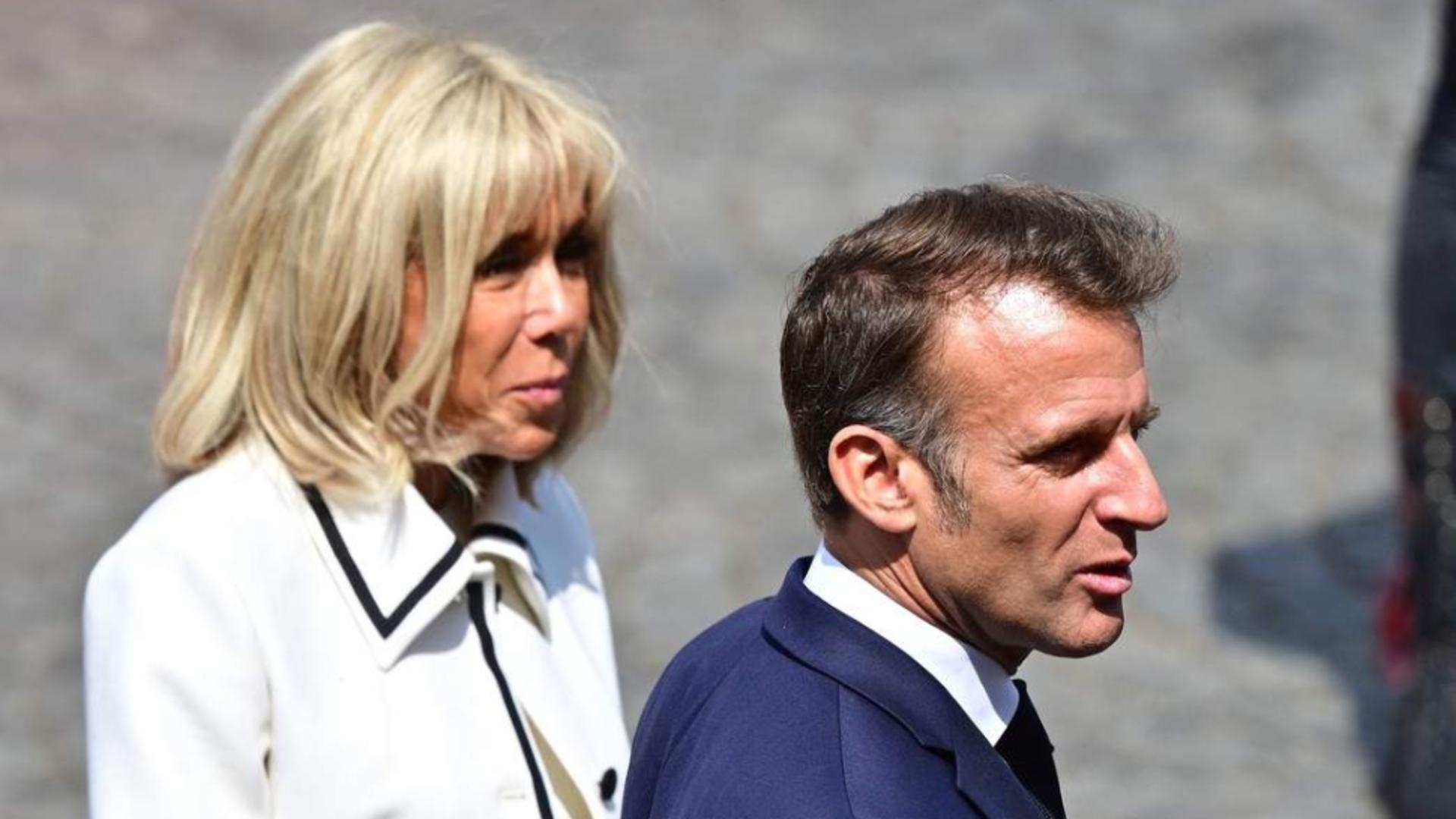 Brigitte Macron și Emmanuel Macron