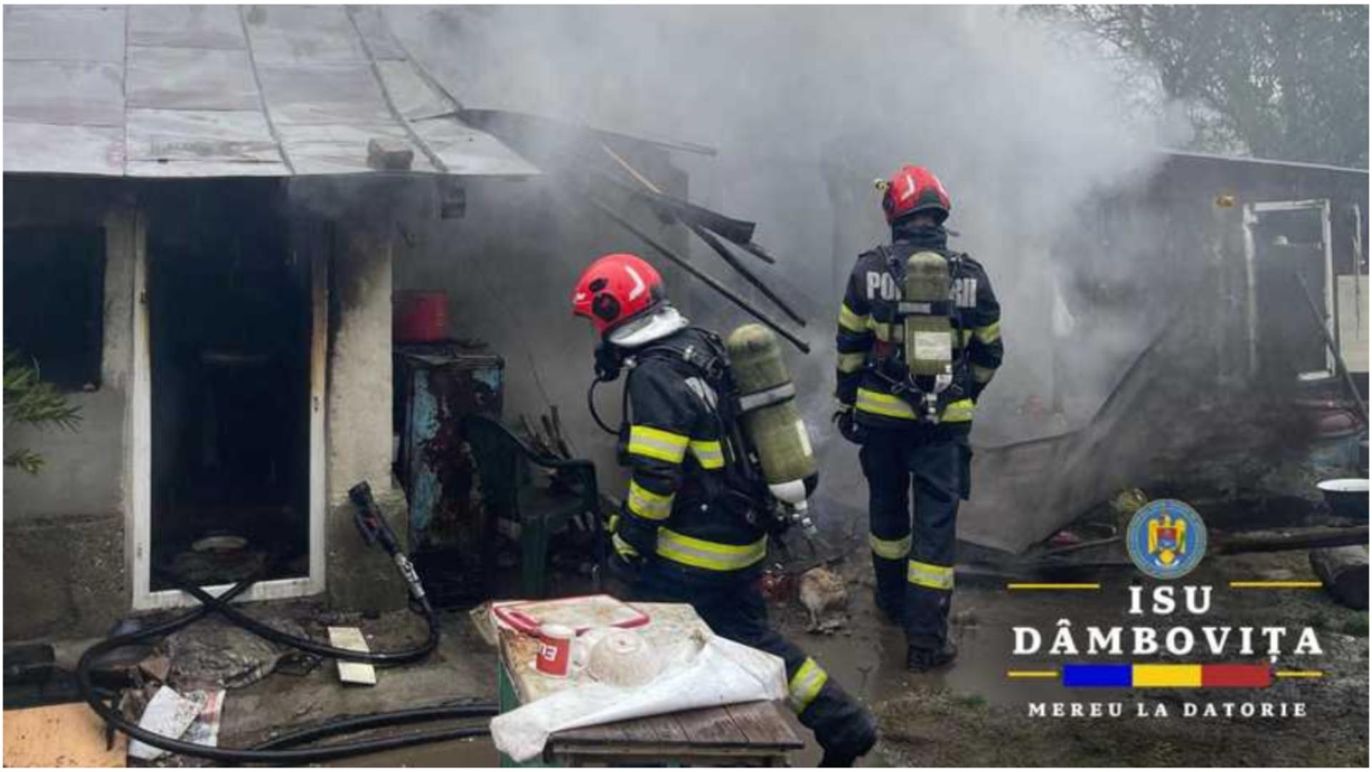 O femeie de 70 de ani a murit arsă de vie în propria casă