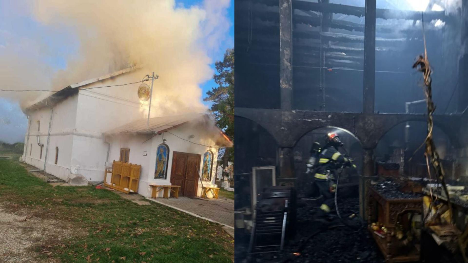 Incendiu de proporții în județul Prahova