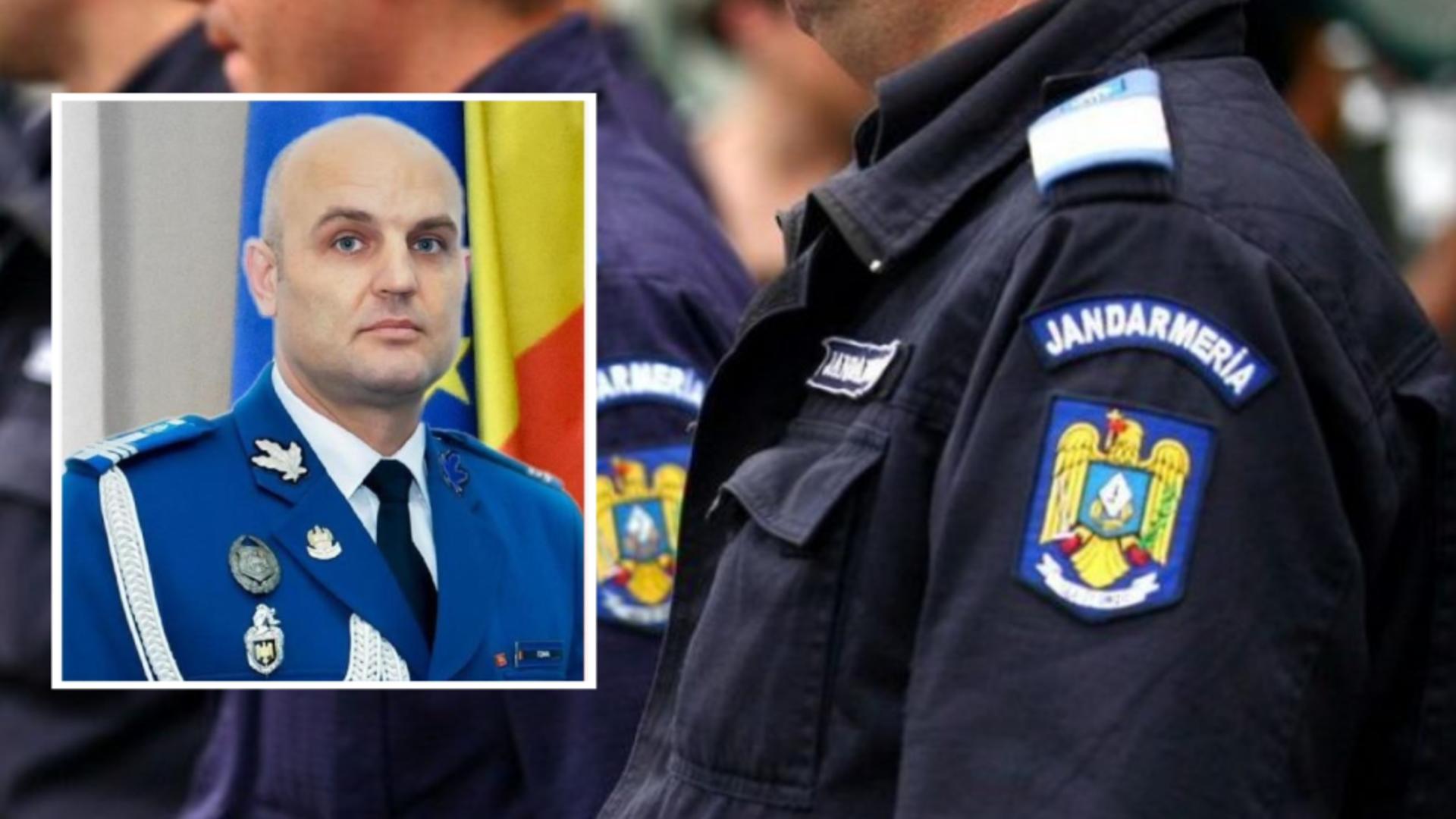 Șeful Jandarmeriei București a fost schimbat din funcție