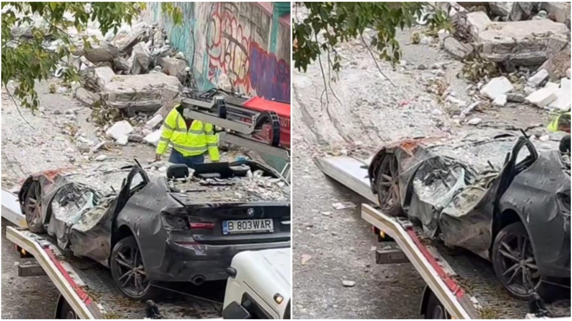 Imaginile dezastrului în urma exploziei din Rahova. FOTO: Captura Facebook