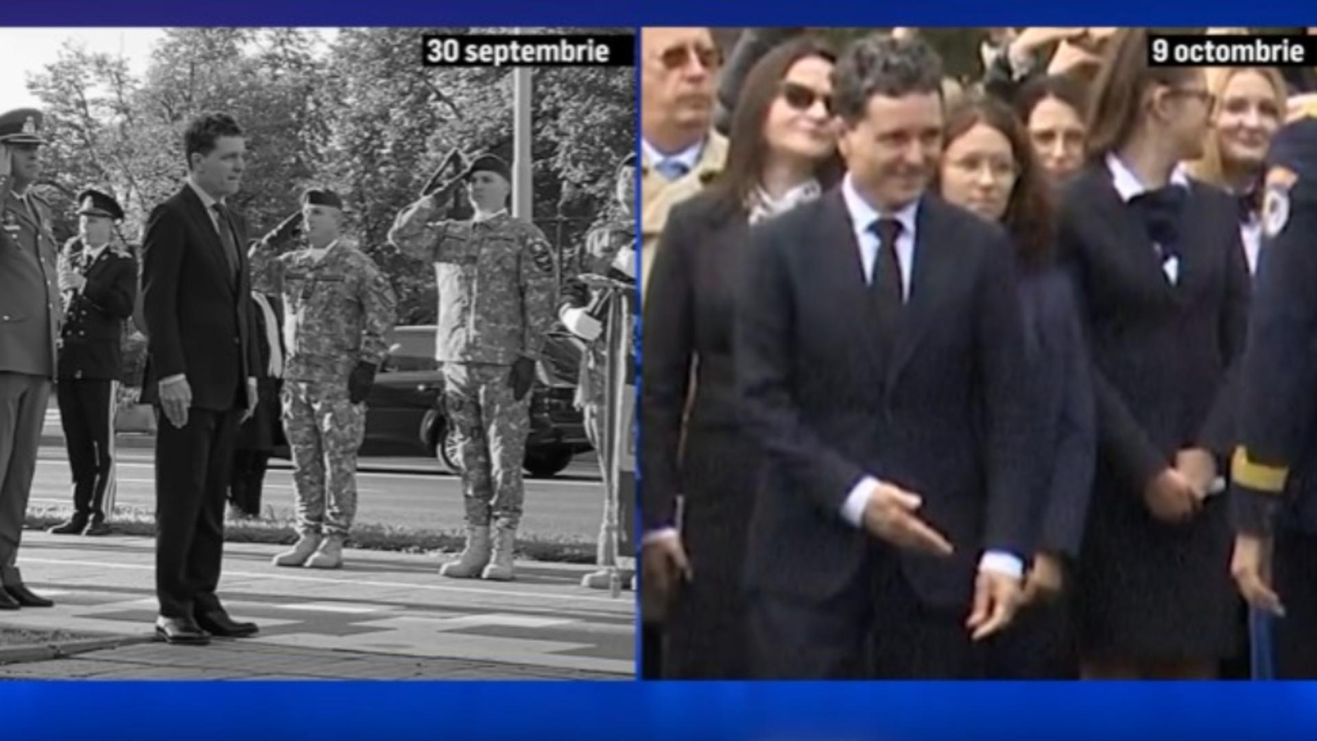 Nicușor Dan a luat lecții după valul de gafe de protocol. Șefa de protocol, semne disperate ca președintele să nu mai gafeze